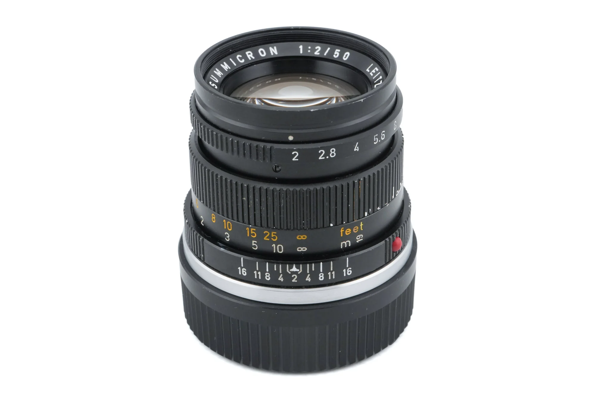 Leica 50mm f2 Summicron (Type III) (11817)