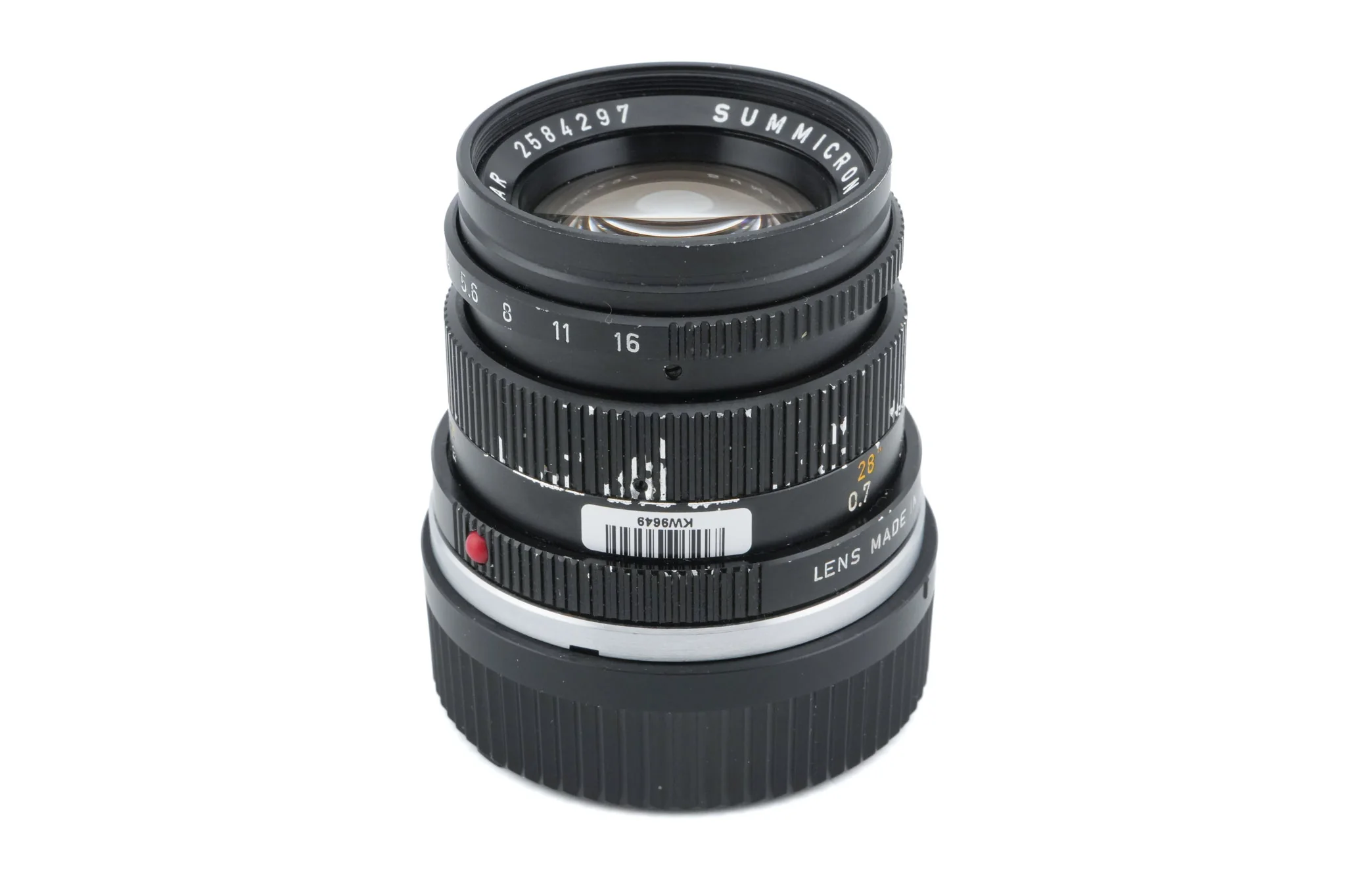 Leica 50mm f2 Summicron (Type III) (11817) - Image 2