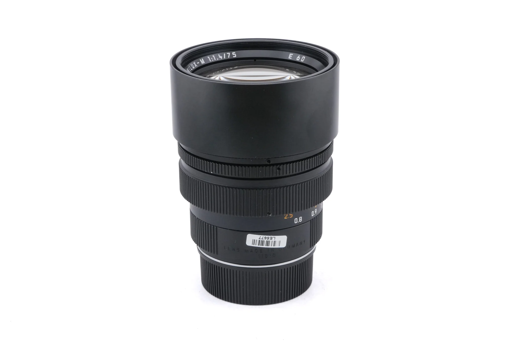 Leica 75mm f1.4 Summilux-M (Type III) (11810) - Image 3