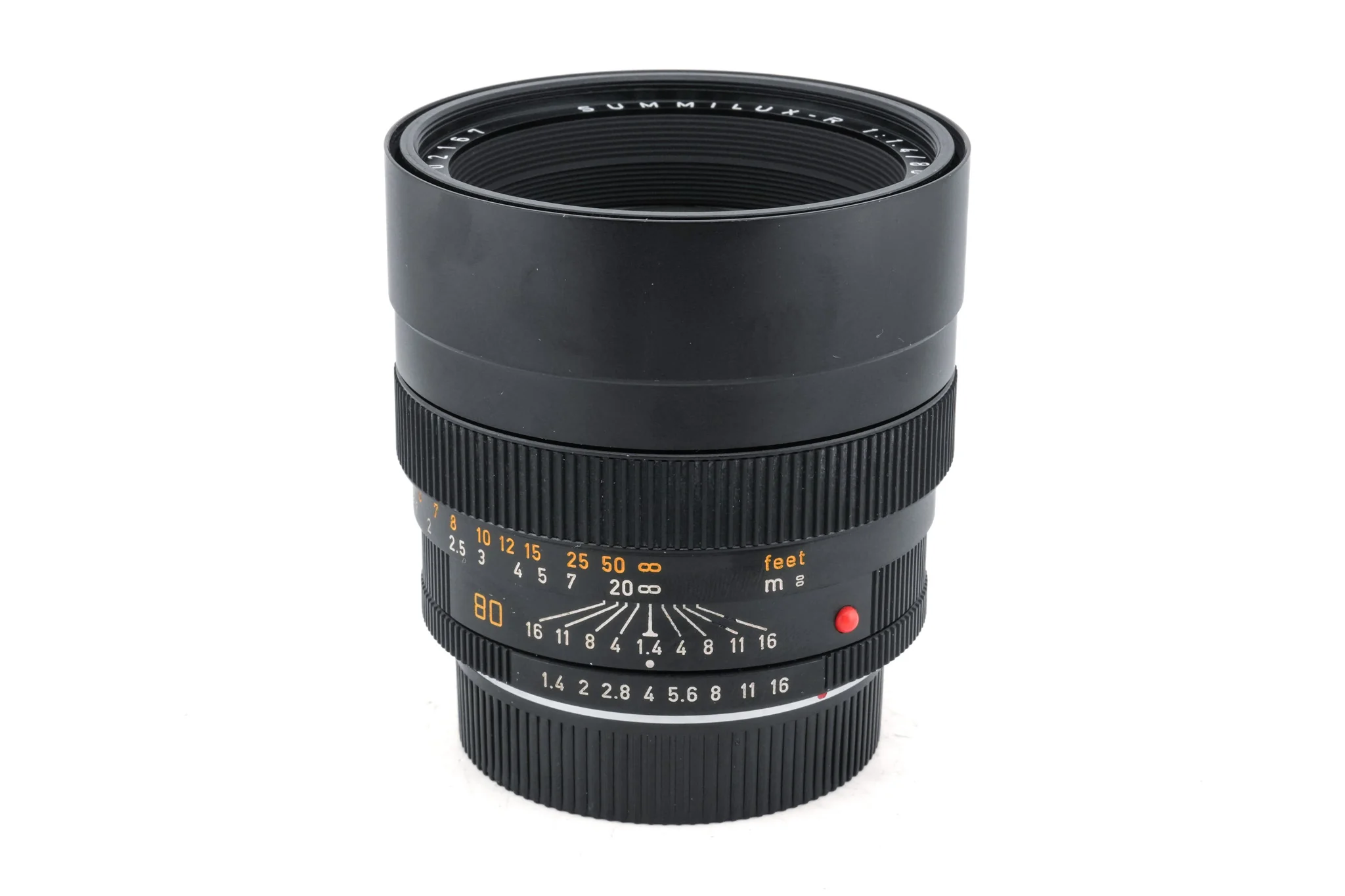 Leica 80mm f1.4 Summilux-R (3-Cam) (11880)