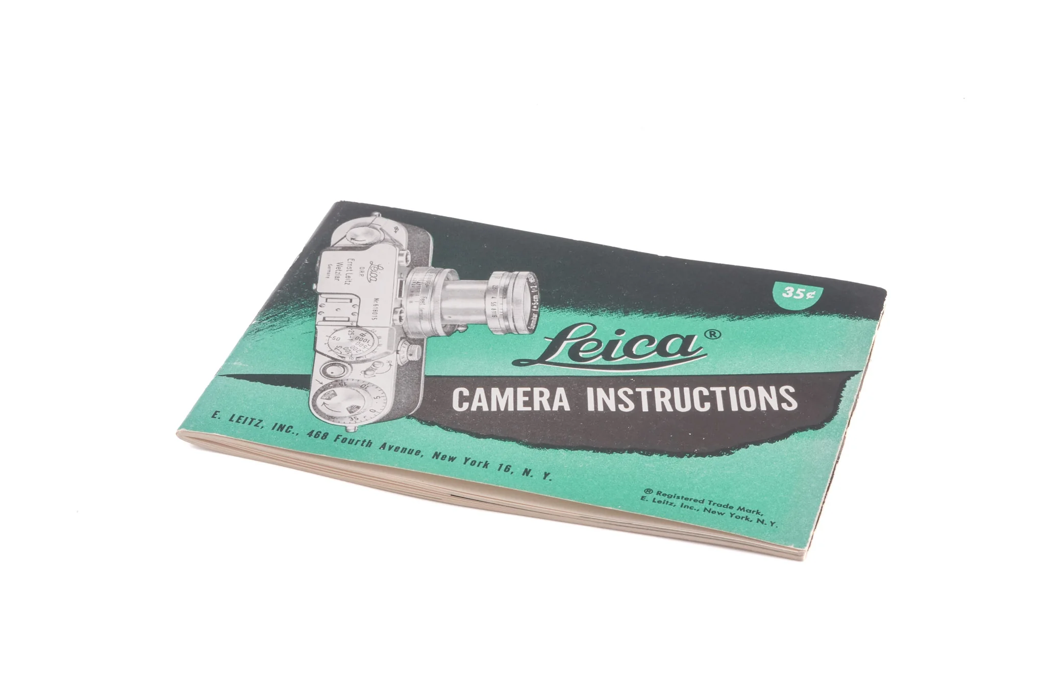 Leica General Instructions For LTM M39 Leicas - Accessory