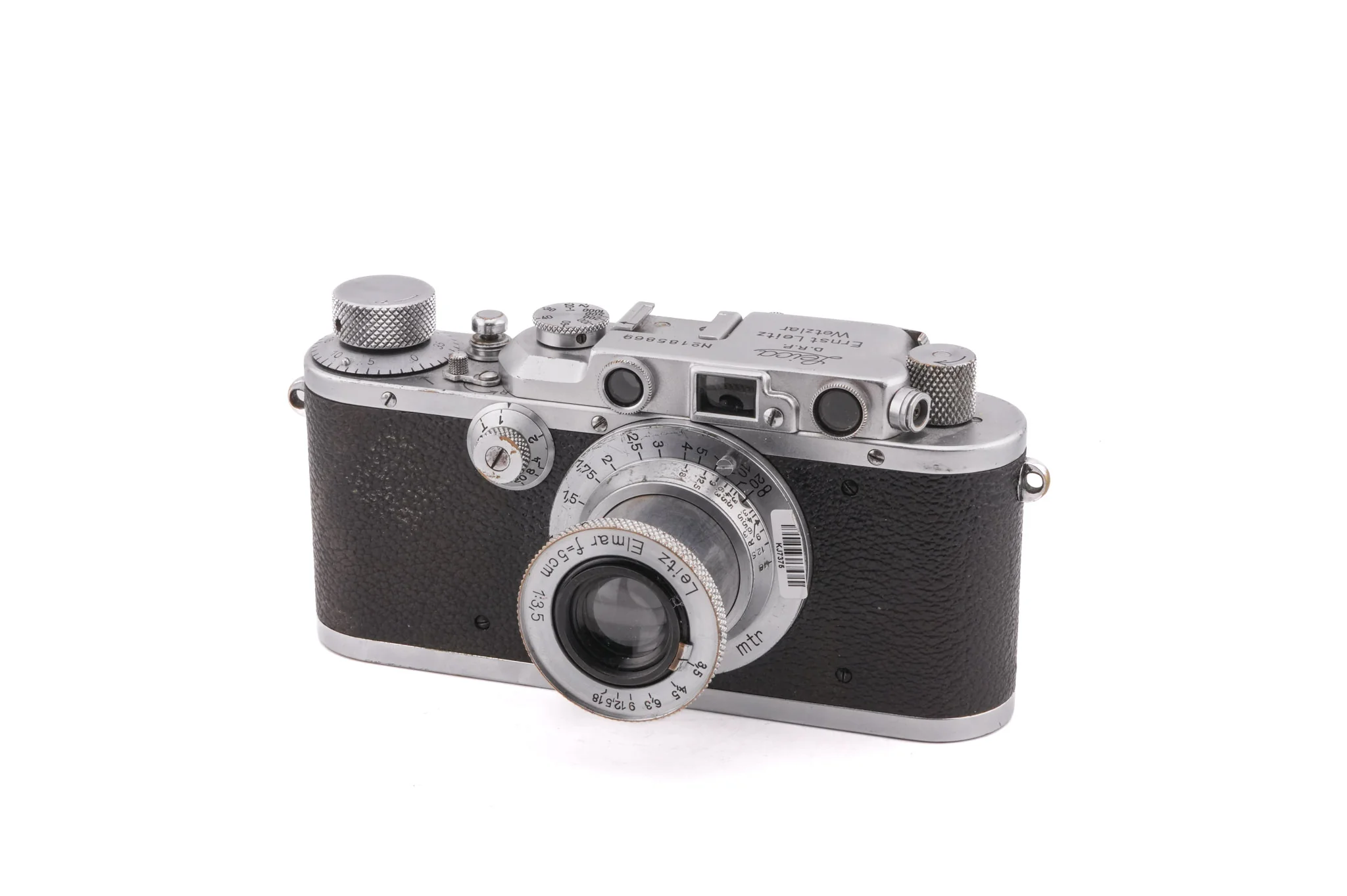 Leica IIIa + 50mm f3.5 Elmar (Type I) (ELMARCHROM / ELMAR)
