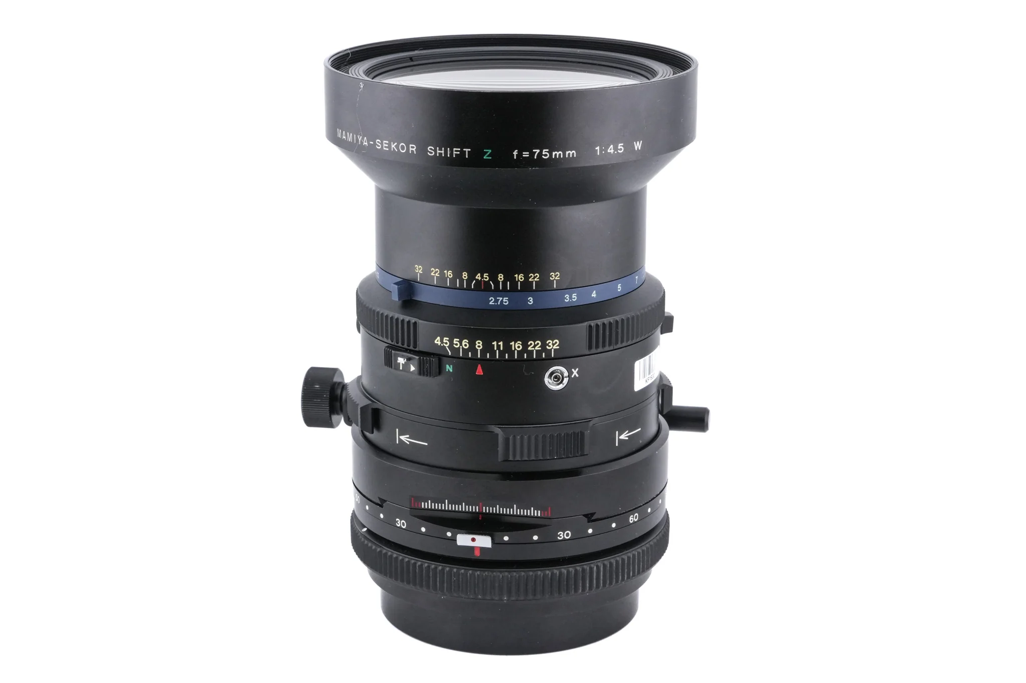 Mamiya 75mm f4.5 Sekor Shift Z W