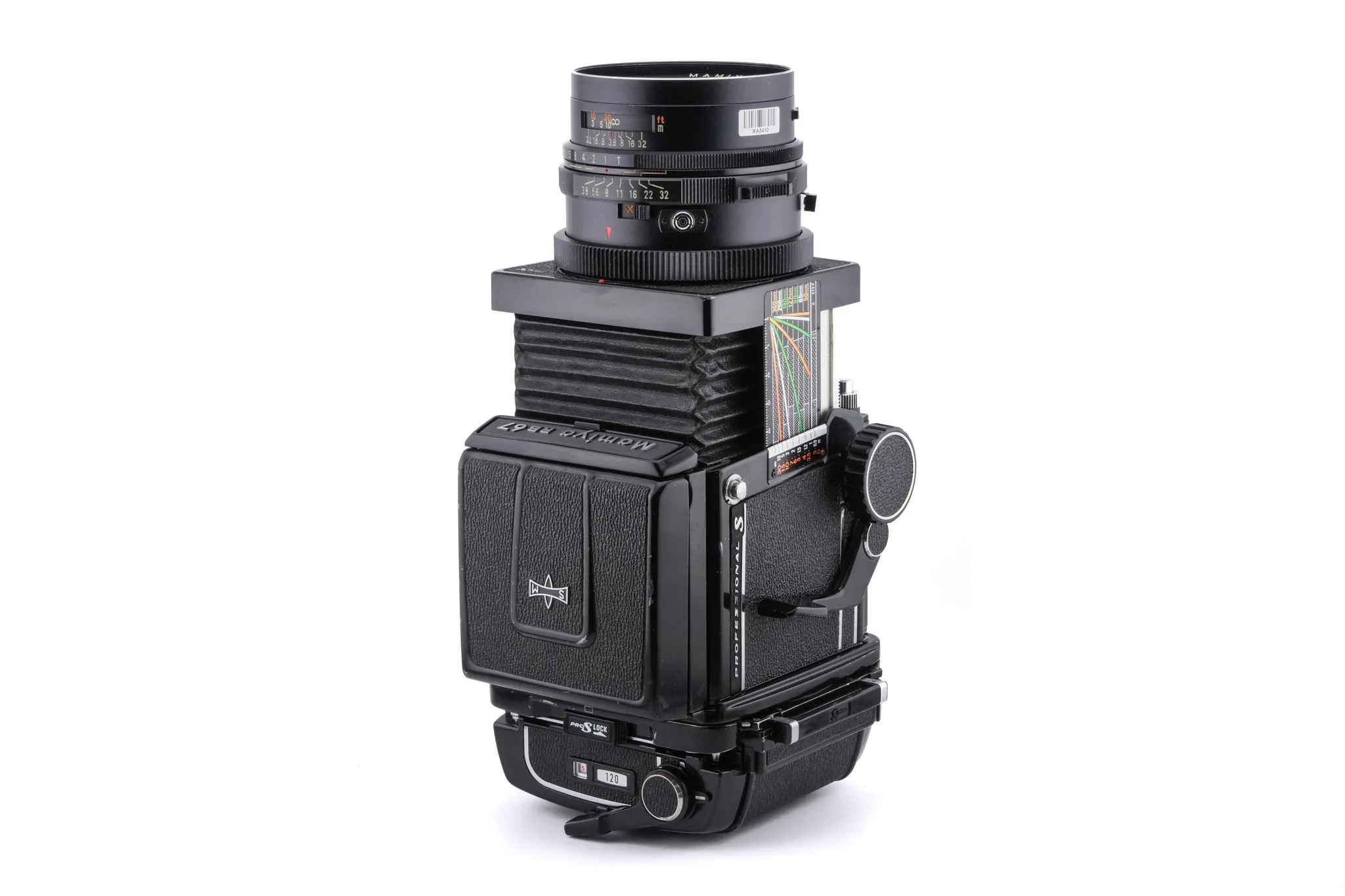Mamiya RB67 Pro-S + 120 6x7 Pro Roll Film Holder + Waist Level Finder + 90mm f3.8 Sekor NB - Image 5