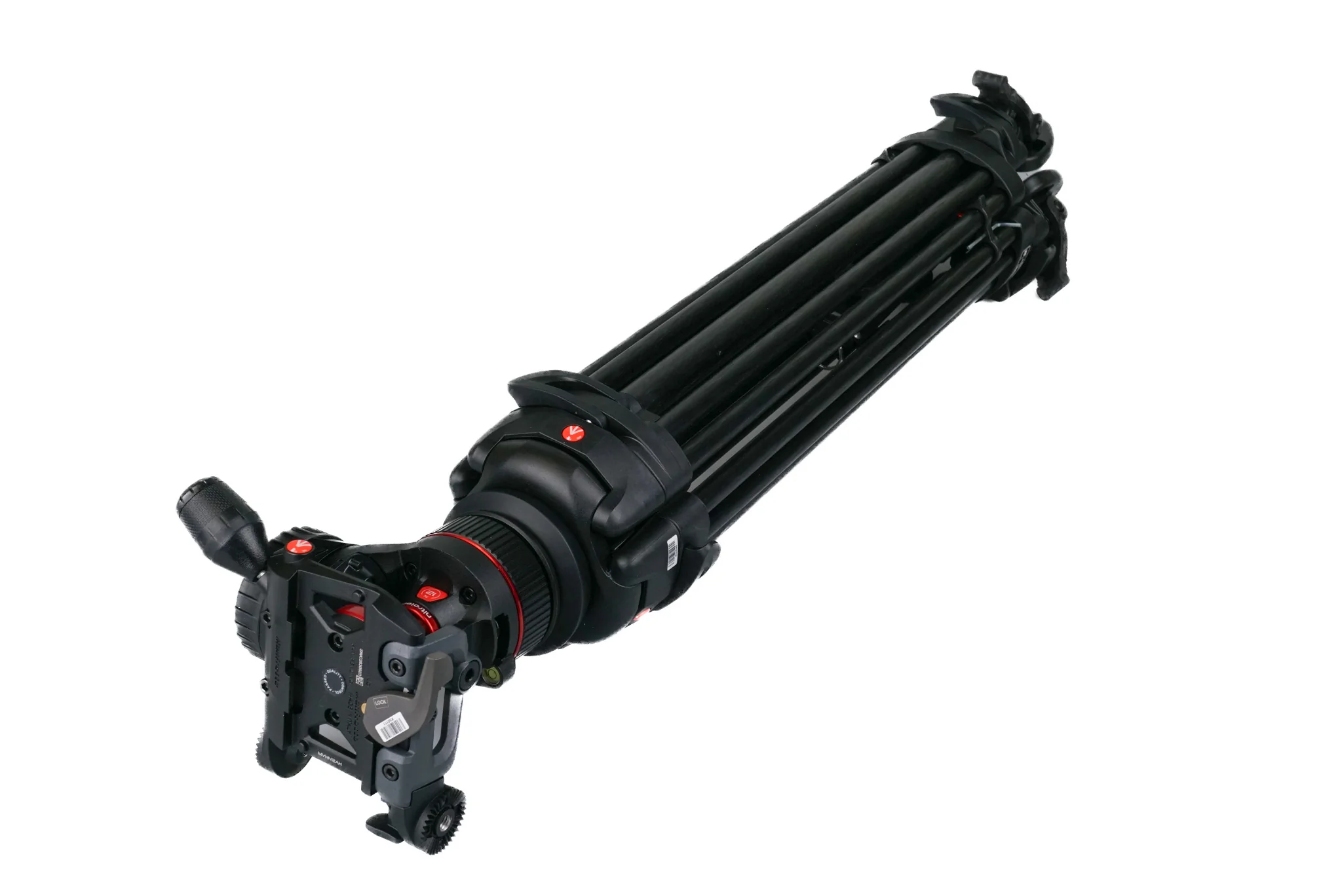 Manfrotto Carbon Twin Leg Video Tripod (MVTTWINMC) + Nitrotech N12 Fluid Video Head (MVHN12AH)