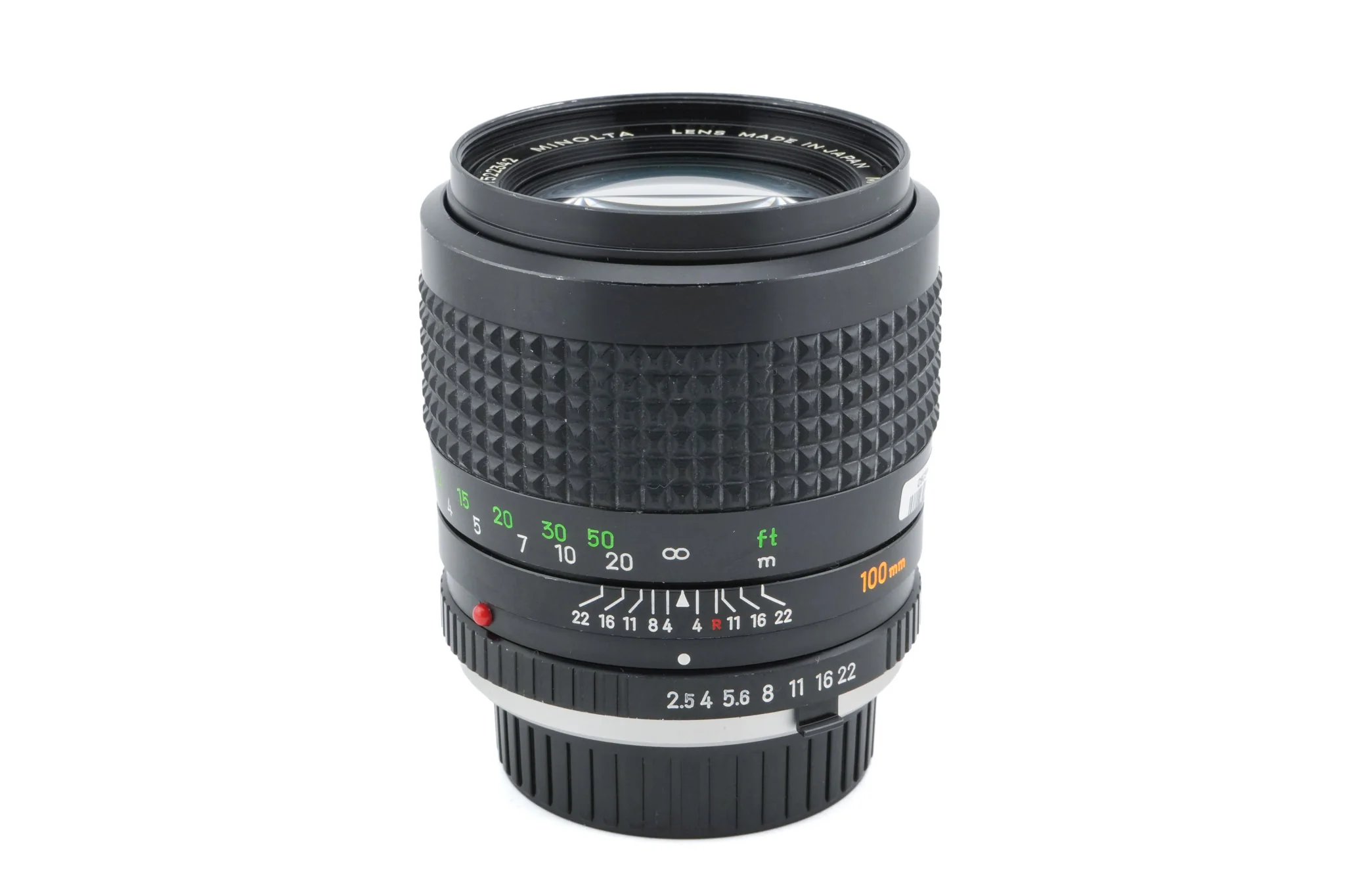 Minolta 100mm f2.5 MC Tele-Rokkor-PF