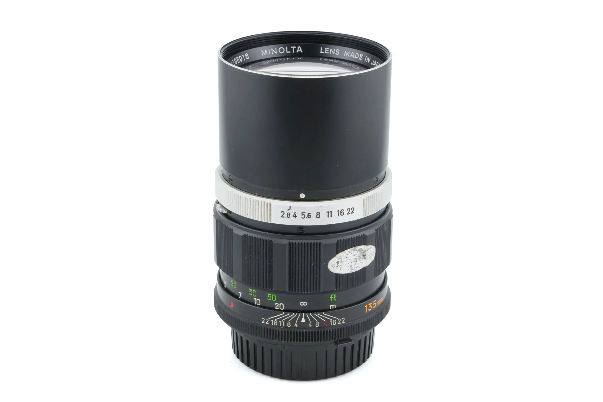 Minolta 135mm f2.8 MC Tele Rokkor-PF
