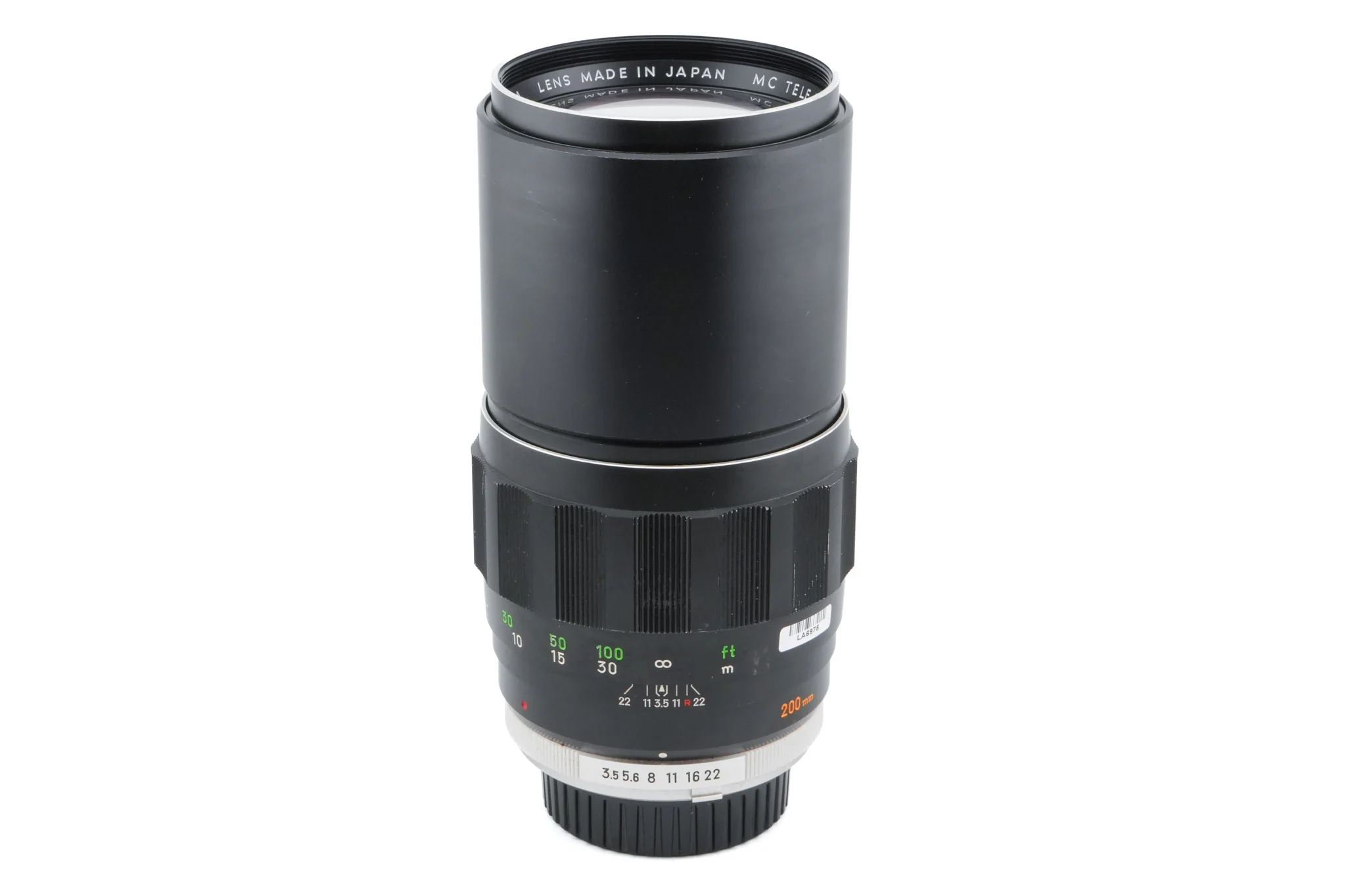Minolta 200mm f3.5 MC Tele Rokkor-QF