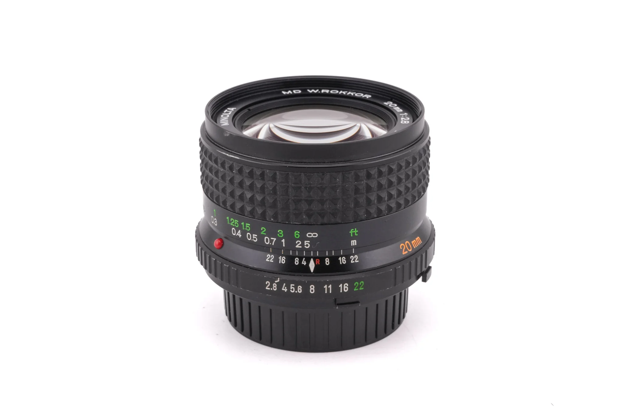 Minolta 20mm f2.8 MD W.Rokkor