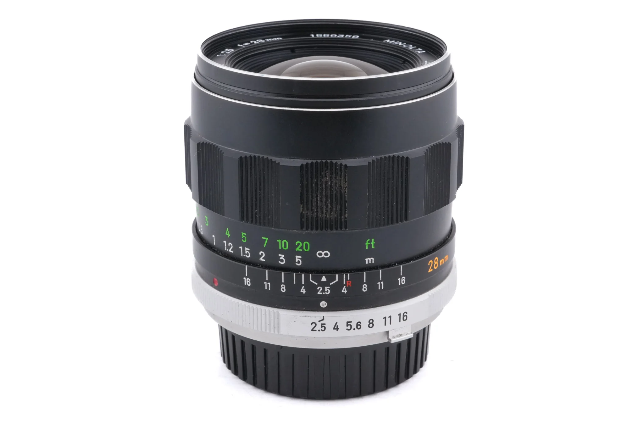 Minolta 28mm f2.5 MC W.Rokkor-SI