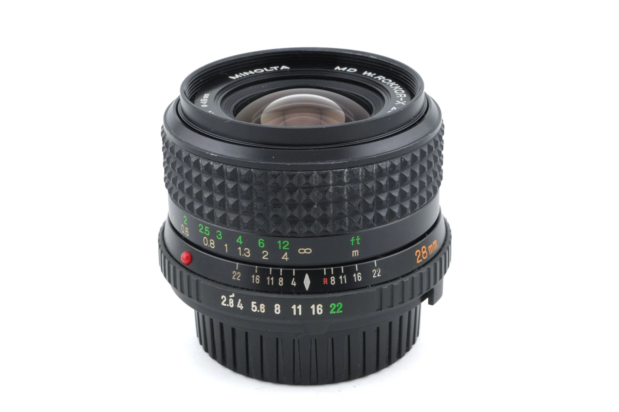 Minolta 28mm f2.8 MD W.Rokkor-X