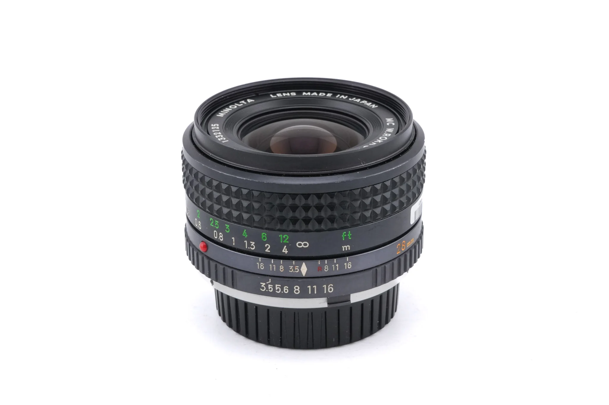 Minolta 28mm f3.5 MC W.Rokkor