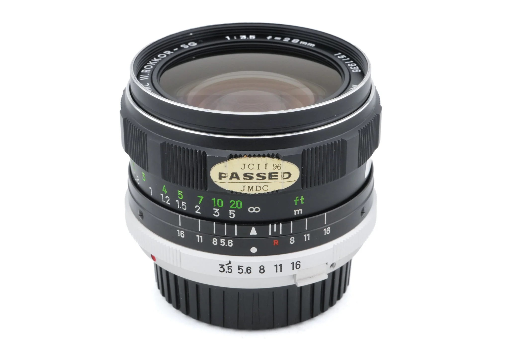 Minolta 28mm f3.5 MC W.Rokkor-SG
