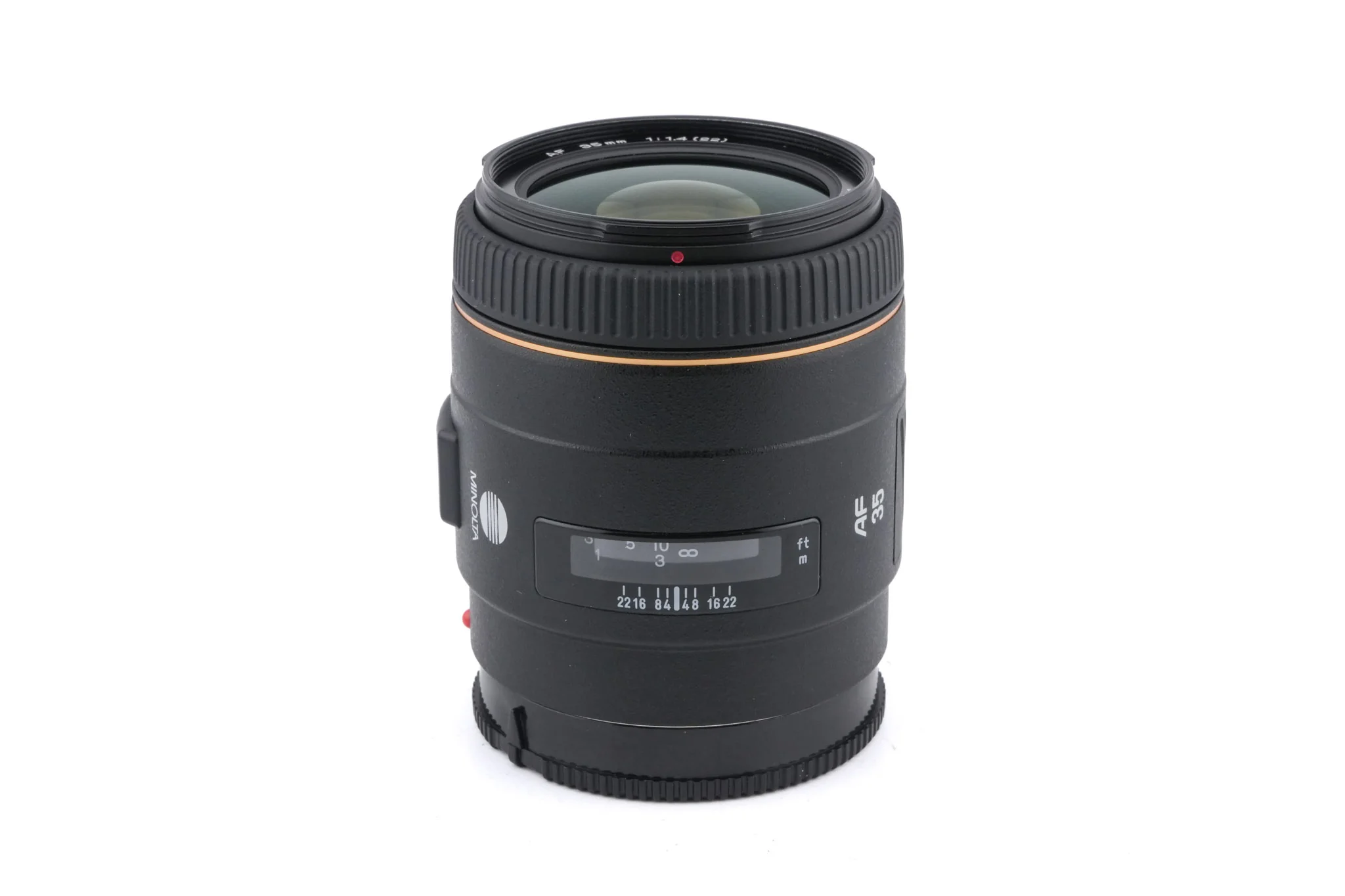 Minolta 35mm f1.4 F G RS - Lens