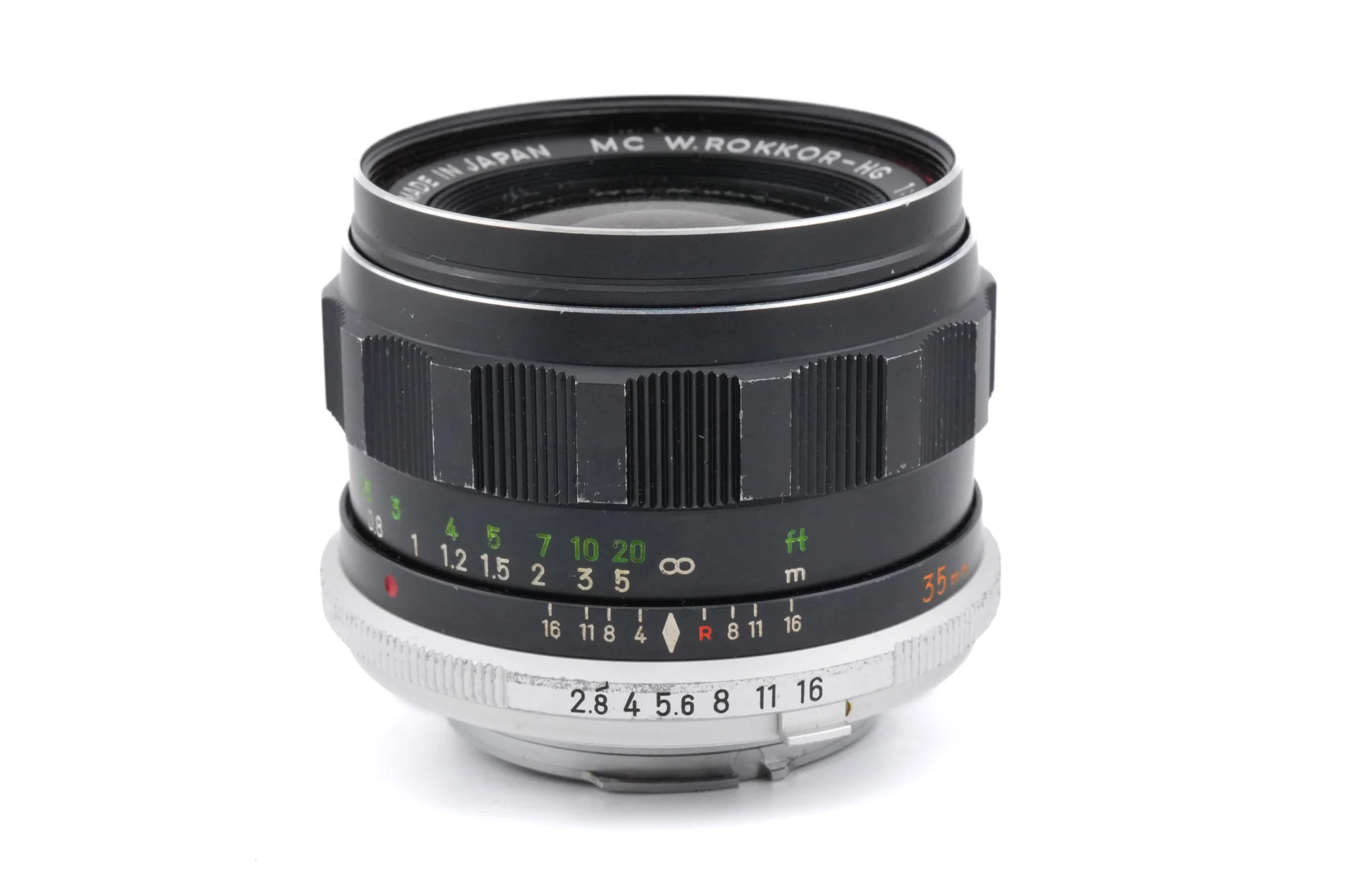 Minolta 35mm f2.8 MC W.Rokkor-HG
