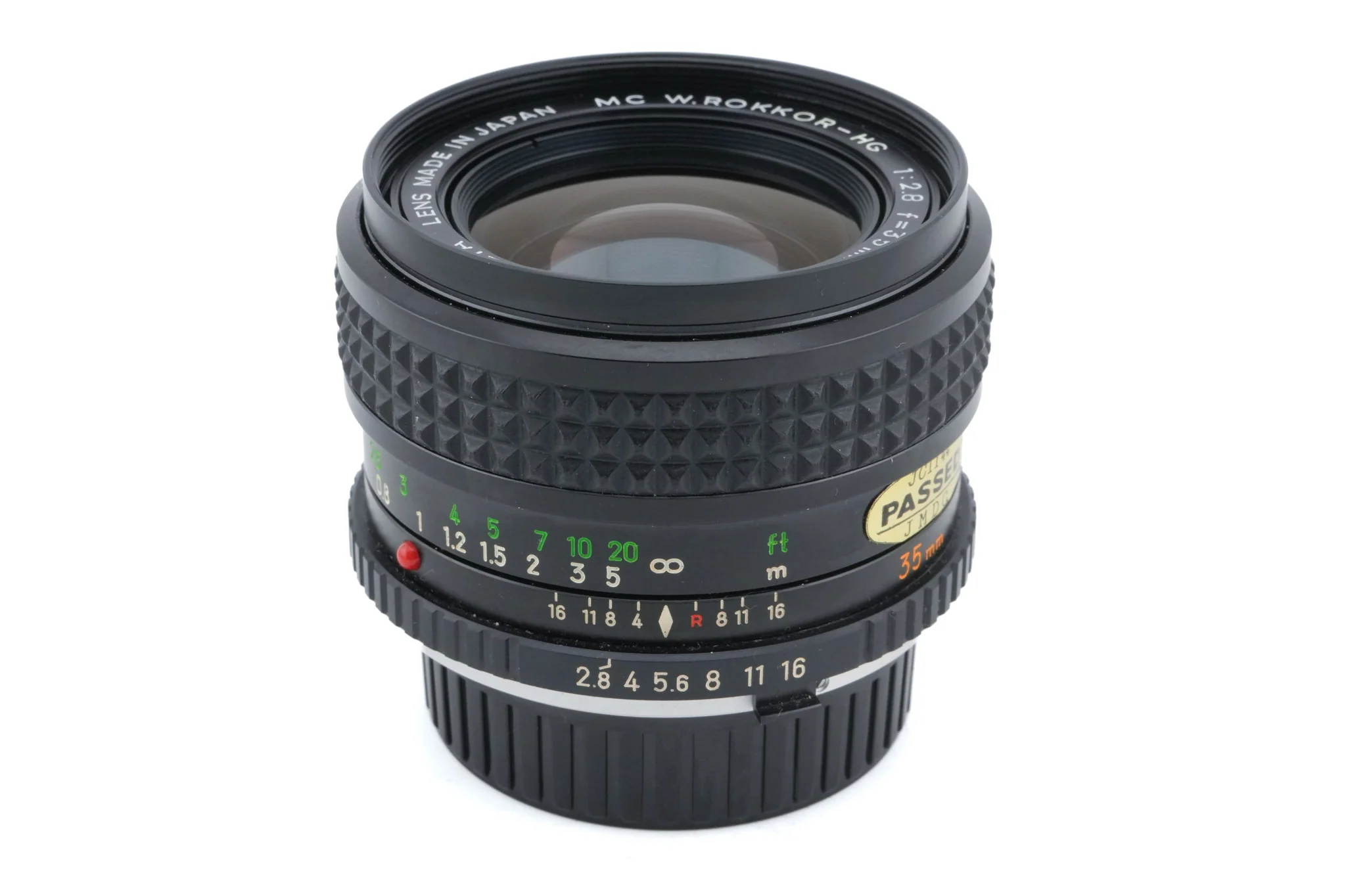 Minolta 35mm f2.8 MC W.Rokkor-HG