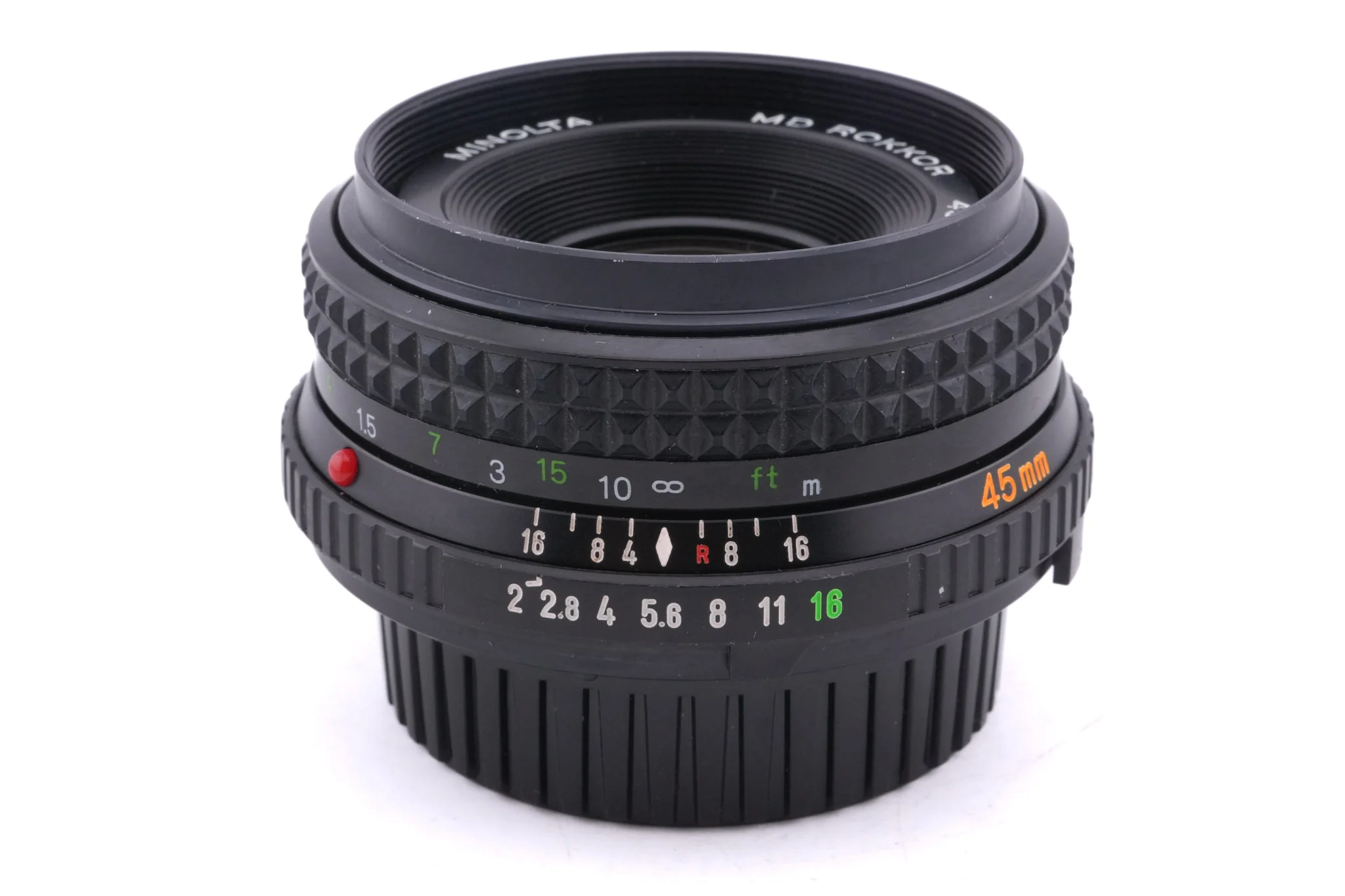 Minolta 45mm f2 MD Rokkor