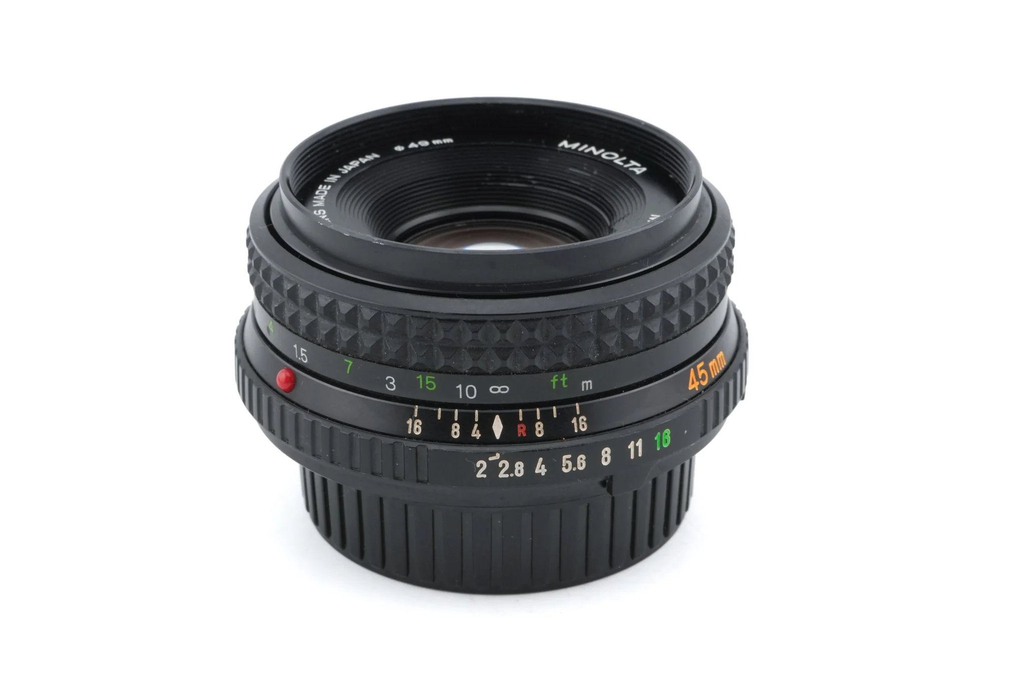 Minolta 45mm f2 MD Rokkor-X
