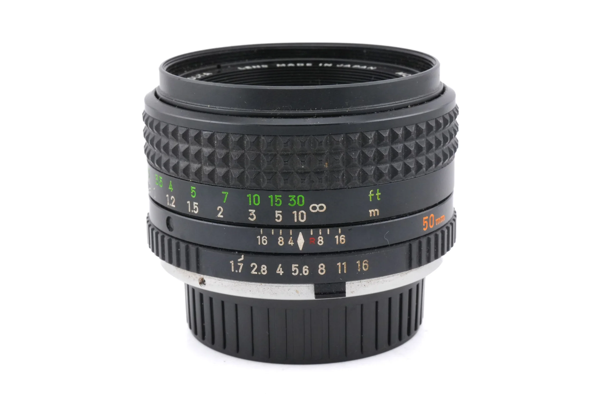 Minolta 50mm f1.7 MC Rokkor-PF