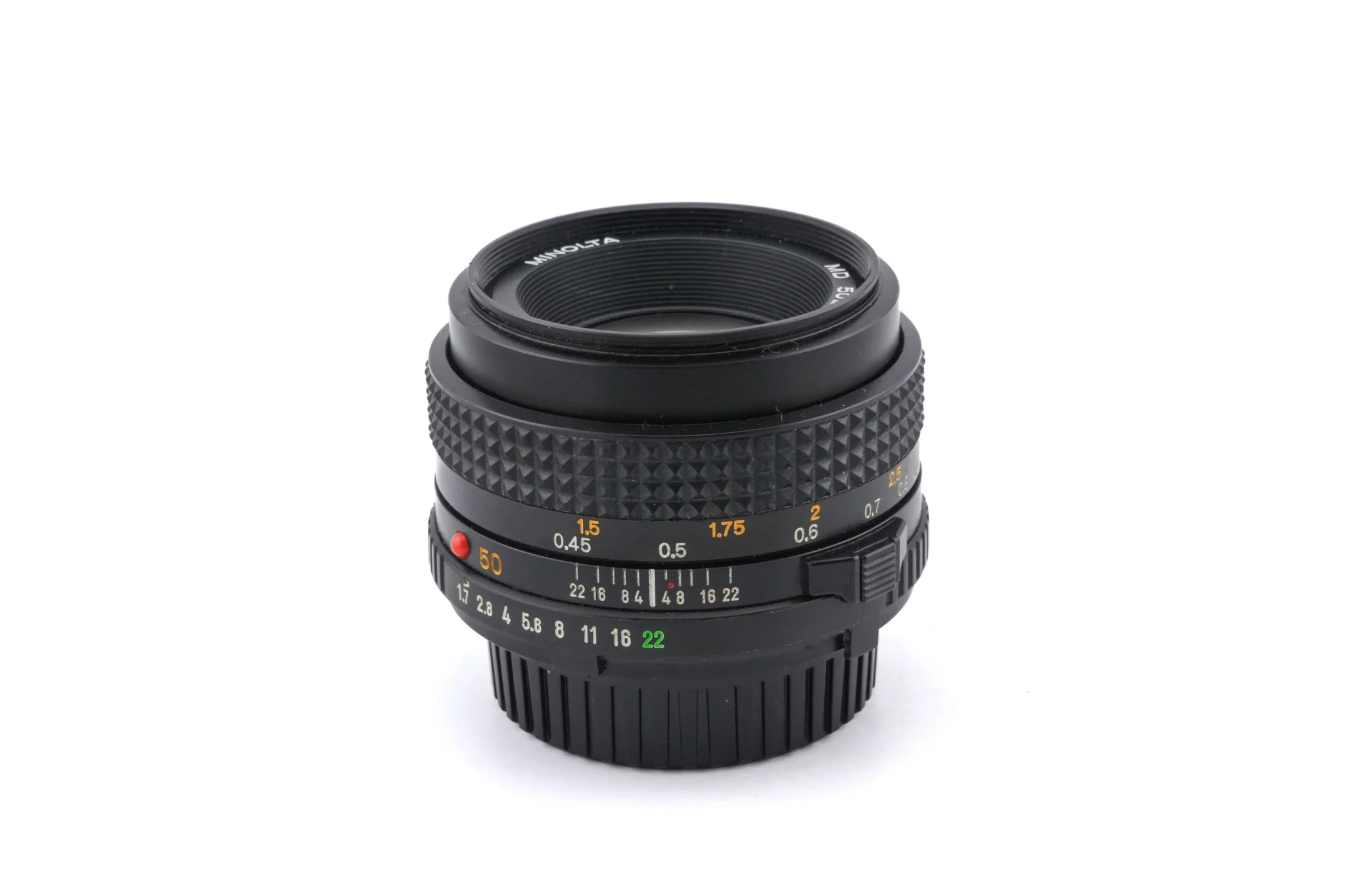 Minolta 50mm f1.7 MD