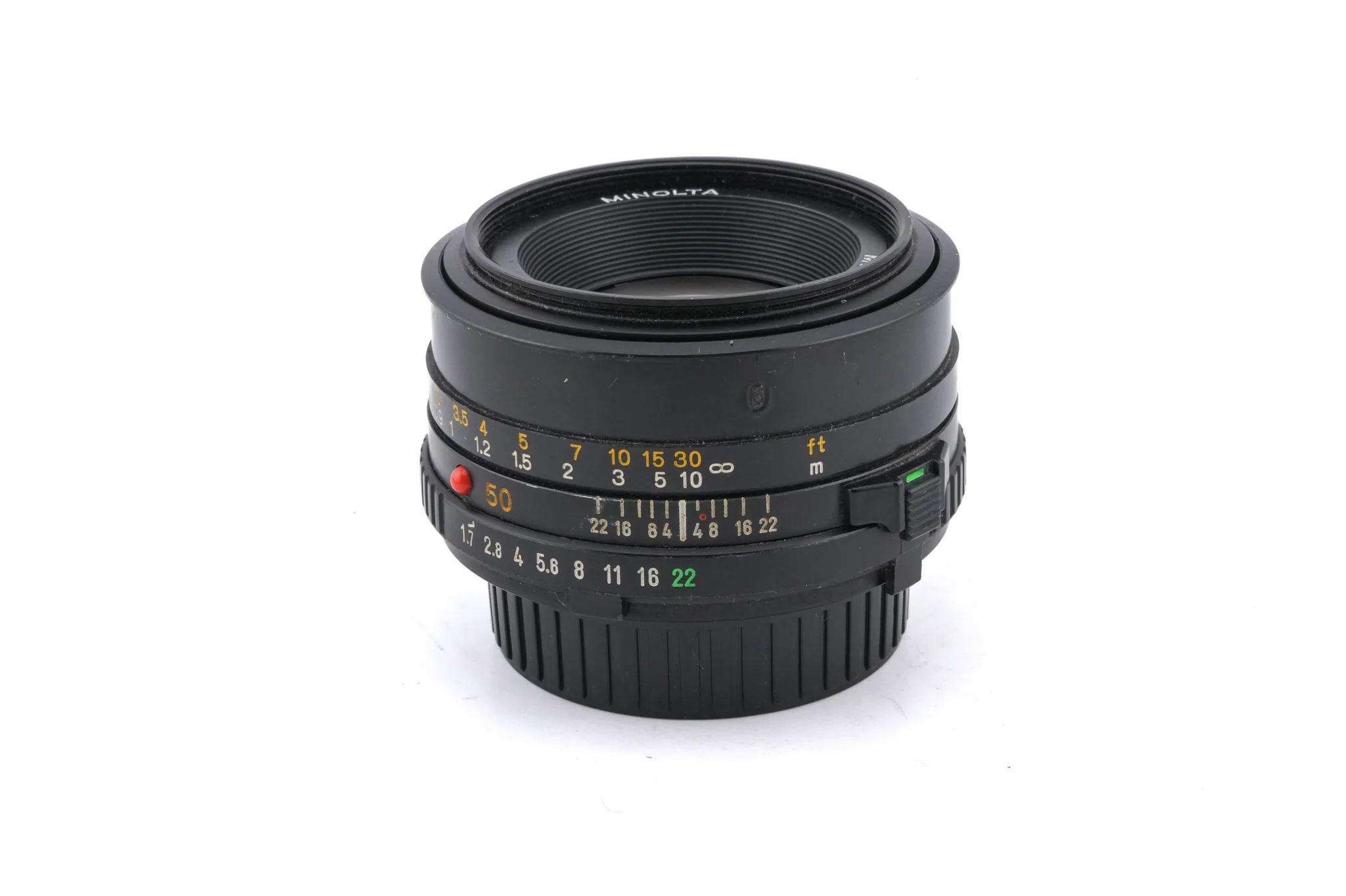 Minolta 50mm f1.7 MD