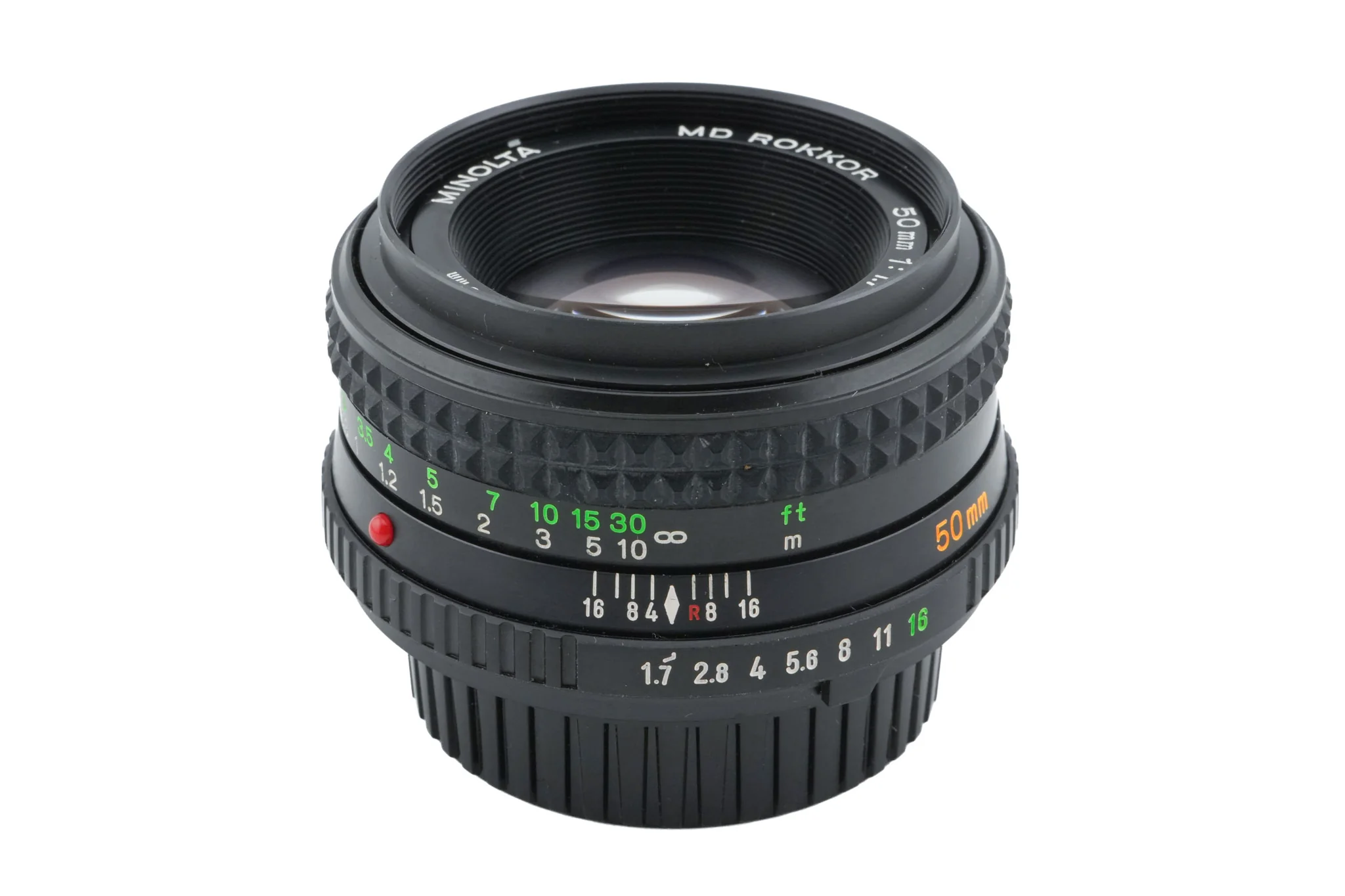 Minolta 50mm f1.7 MD Rokkor