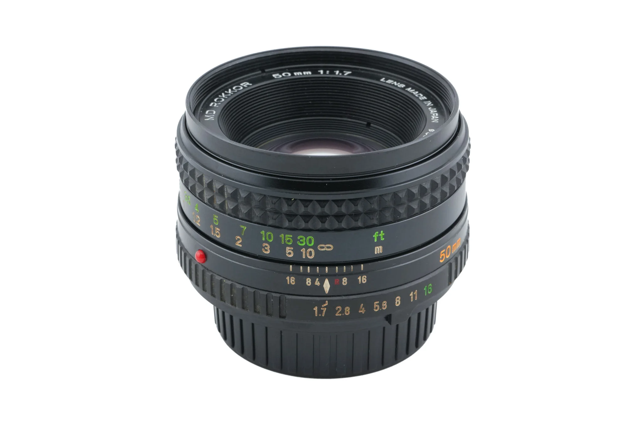 Minolta 50mm f1.7 MD Rokkor