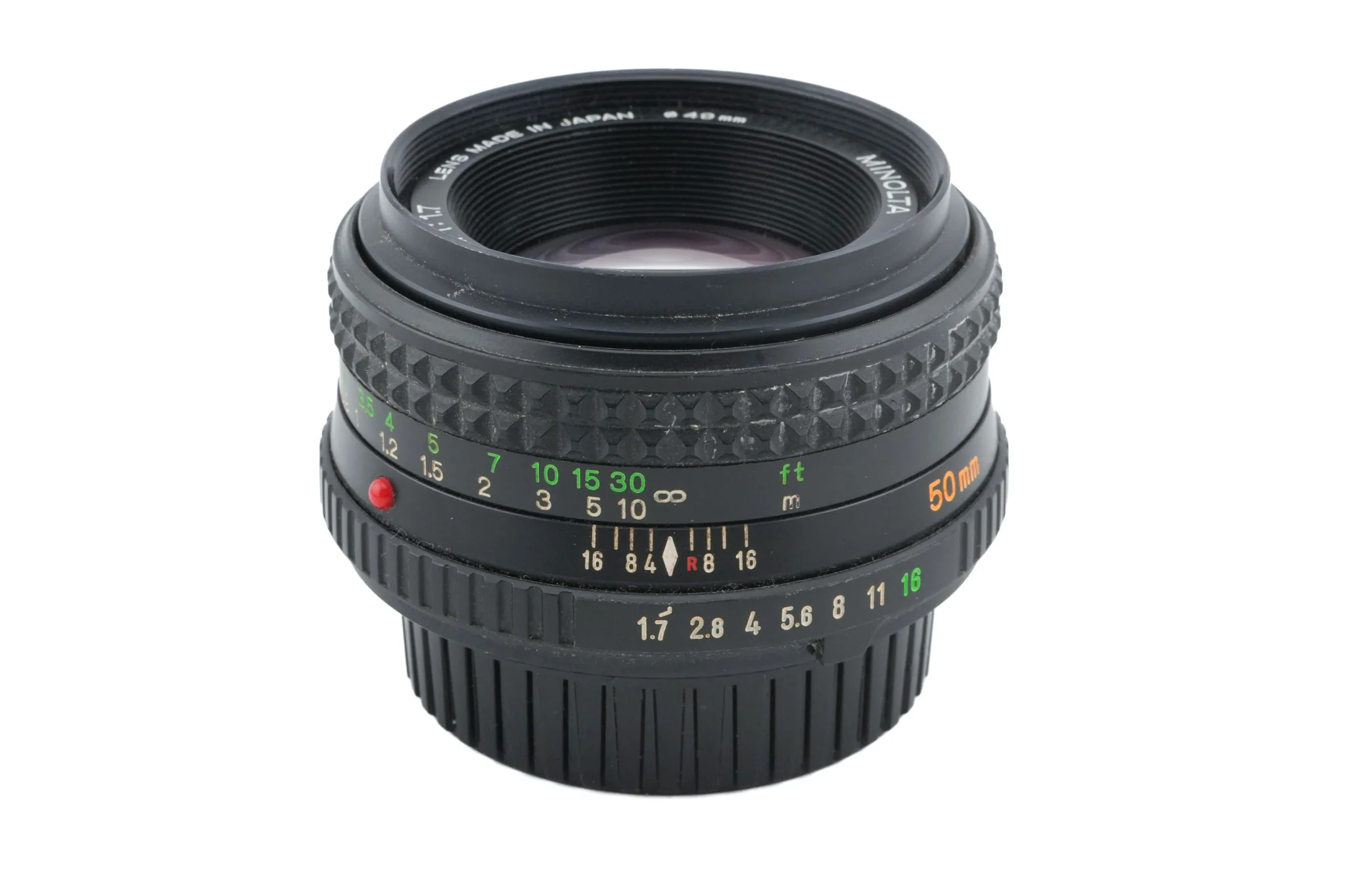 Minolta 50mm f1.7 MD Rokkor