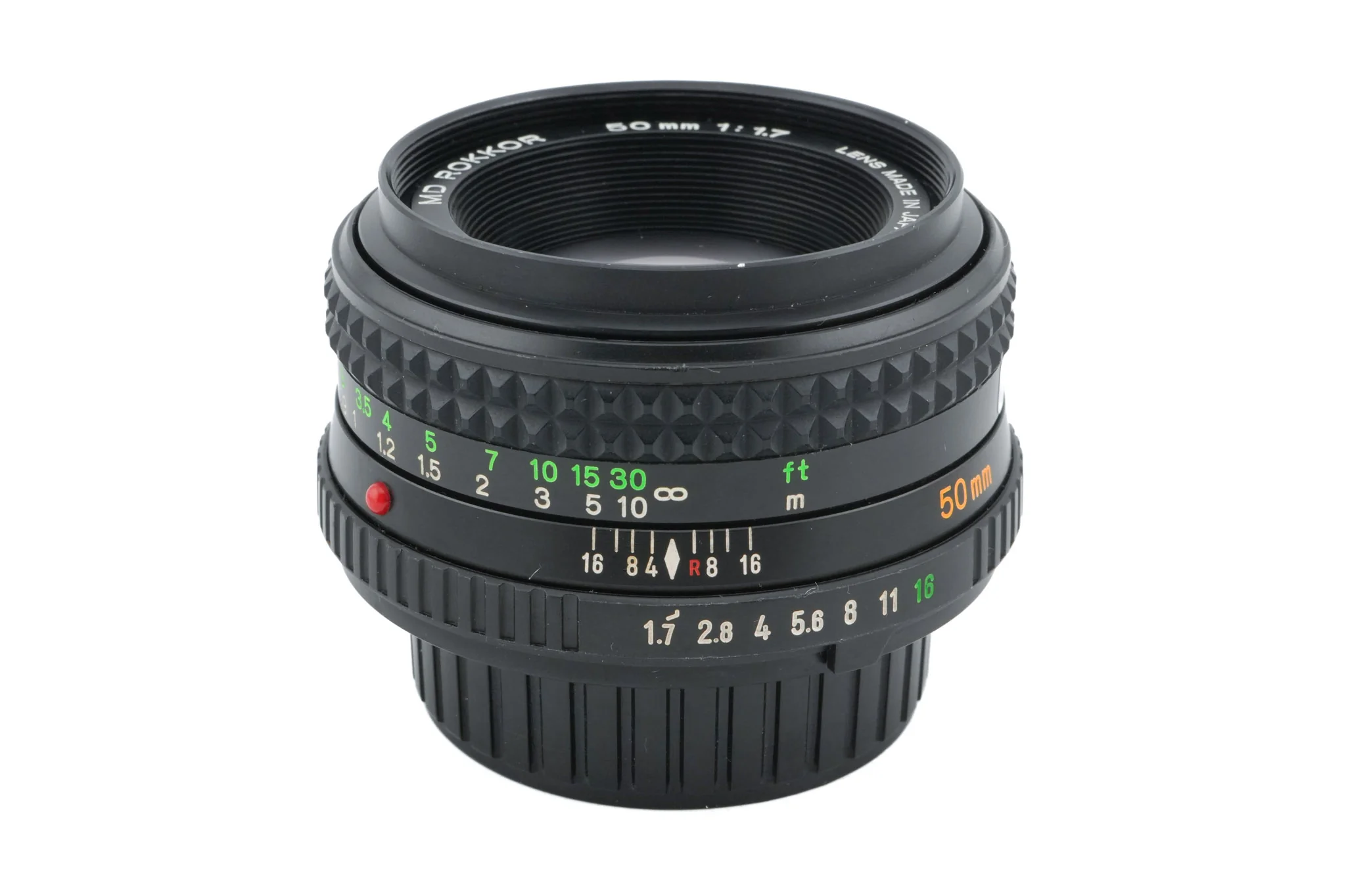 Minolta 50mm f1.7 MD Rokkor