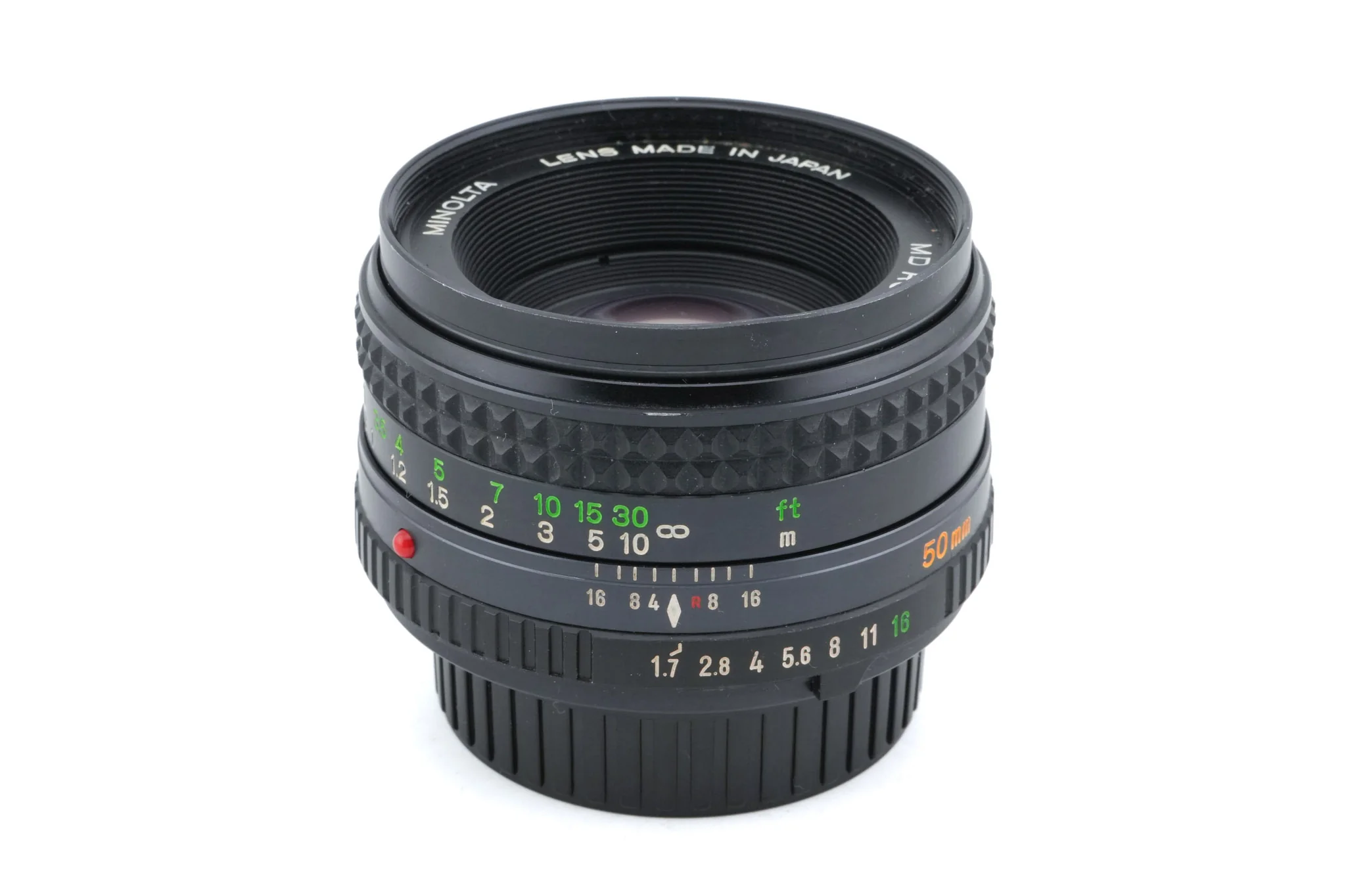 Minolta 50mm f1.7 MD Rokkor