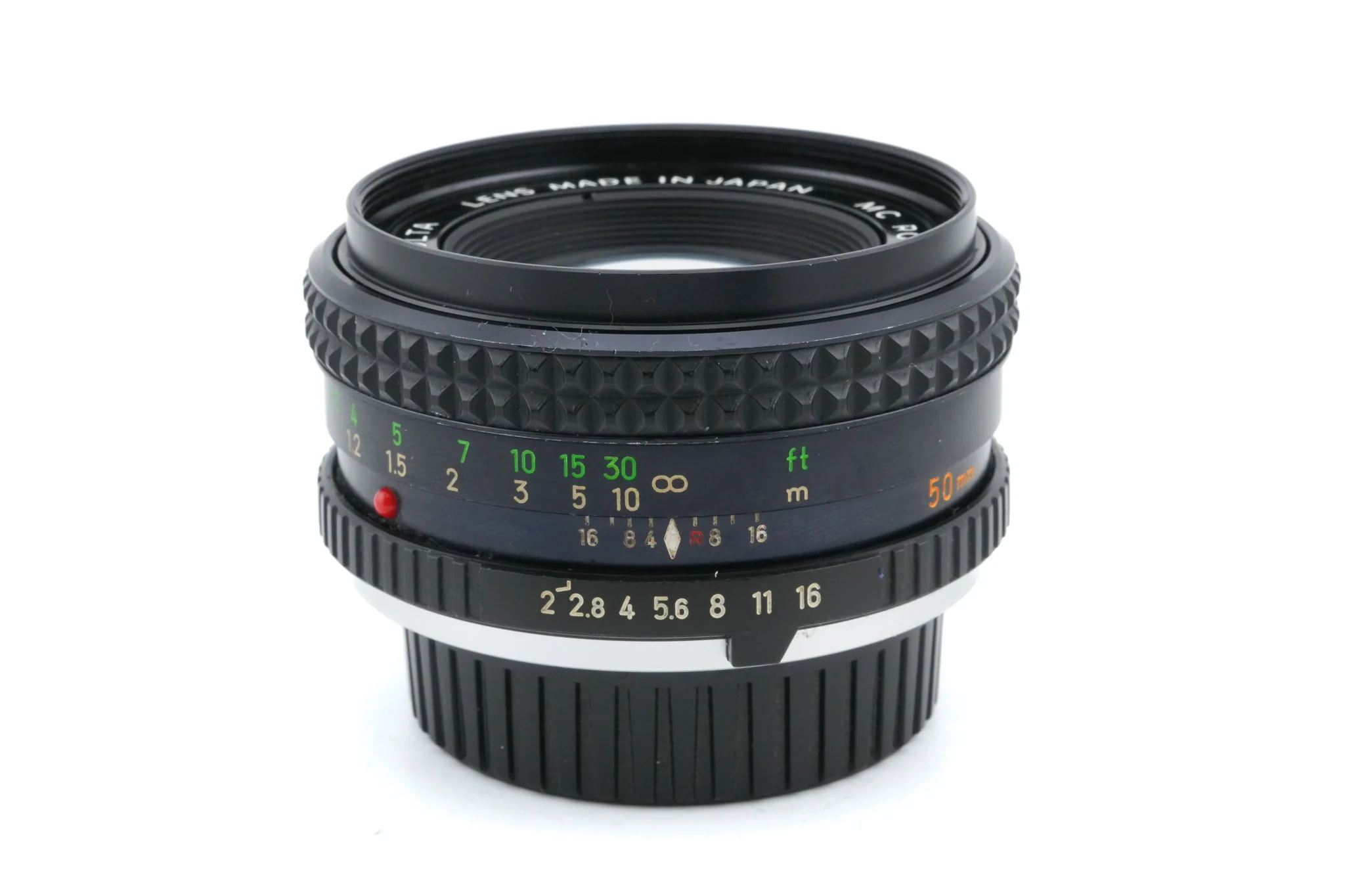Minolta 50mm f2 MC Rokkor-PF