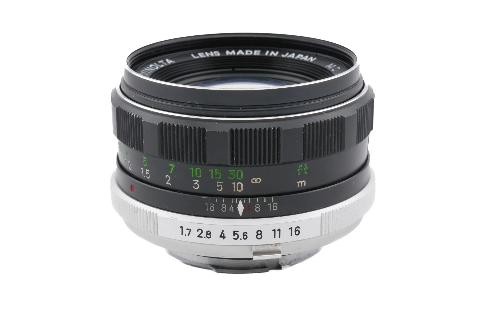 Minolta 55mm f1.7 MC Rokkor-PF
