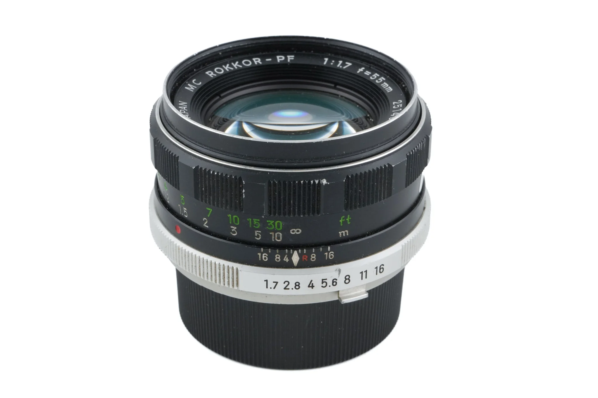 Minolta 55mm f1.7 MC Rokkor-PF