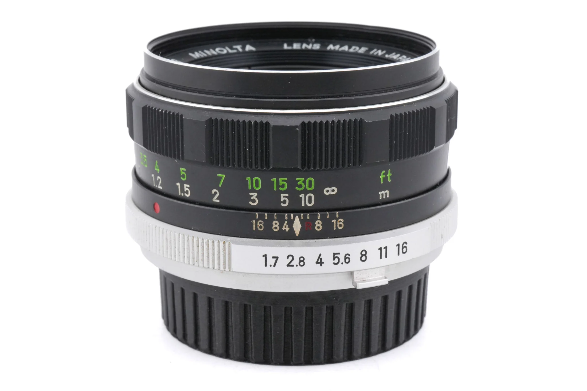 Minolta 55mm f1.7 MC Rokkor-PF