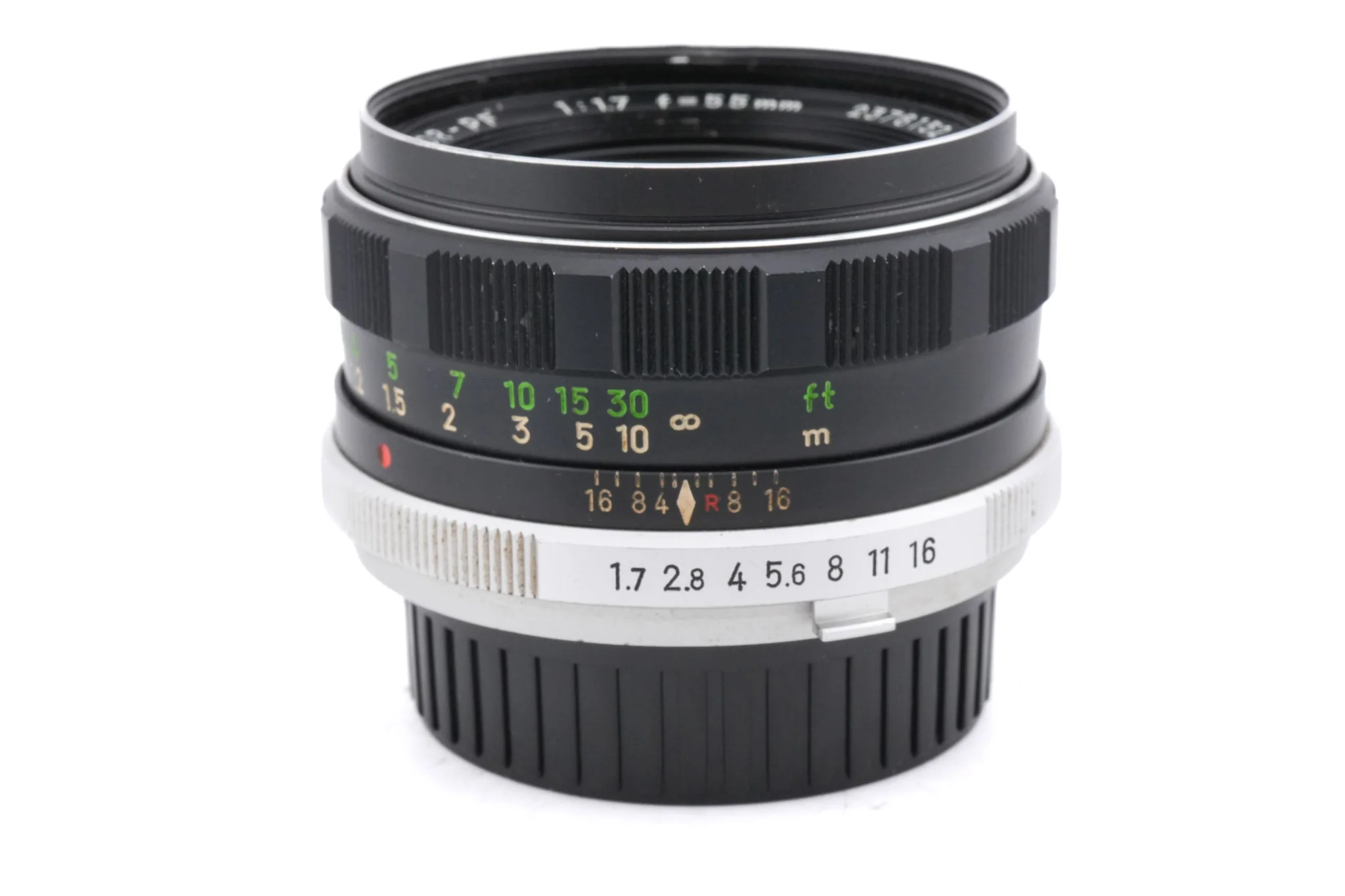 Minolta 55mm f1.7 MC Rokkor-PF