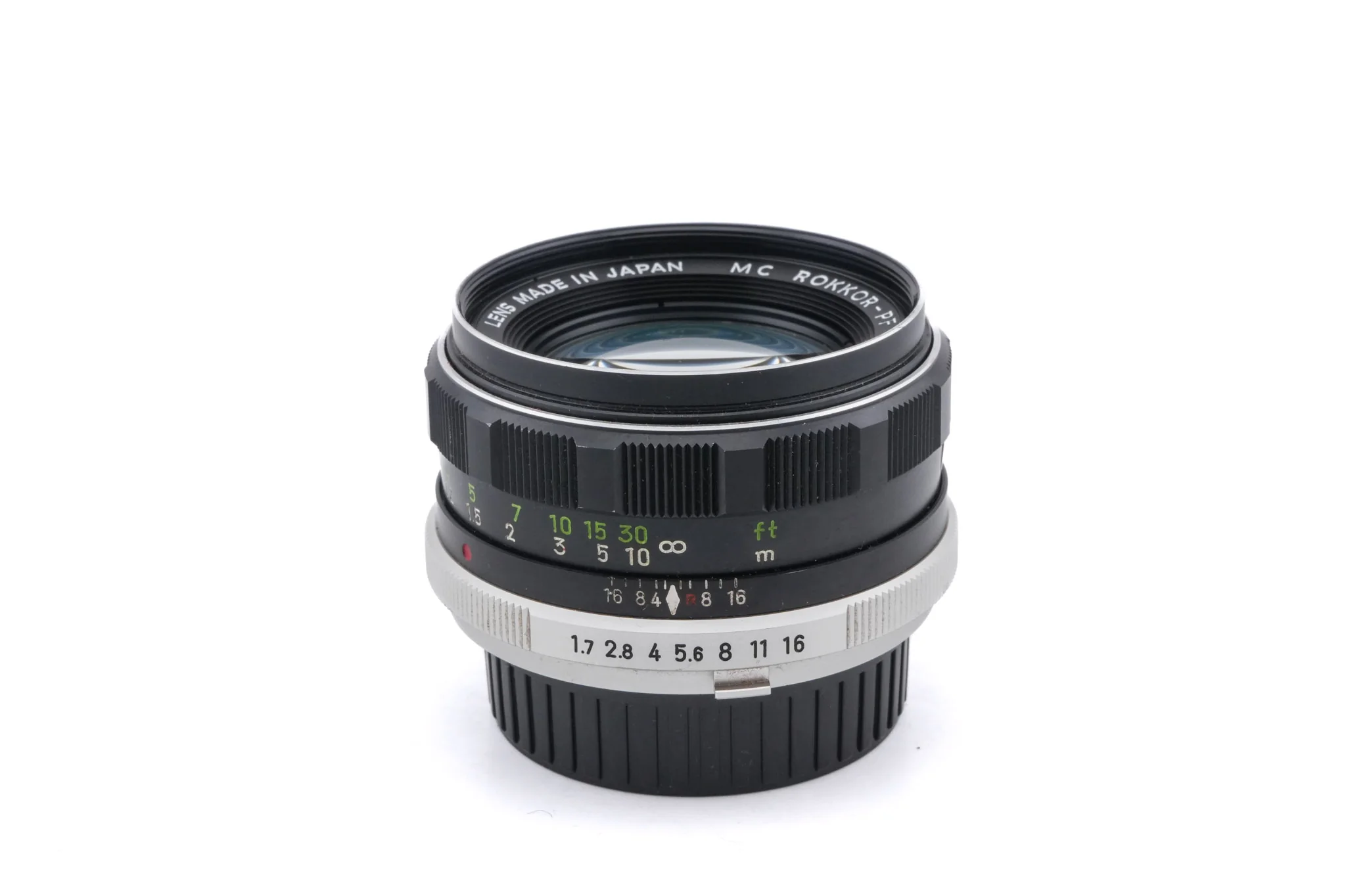 Minolta 55mm f1.7 MC Rokkor-PF