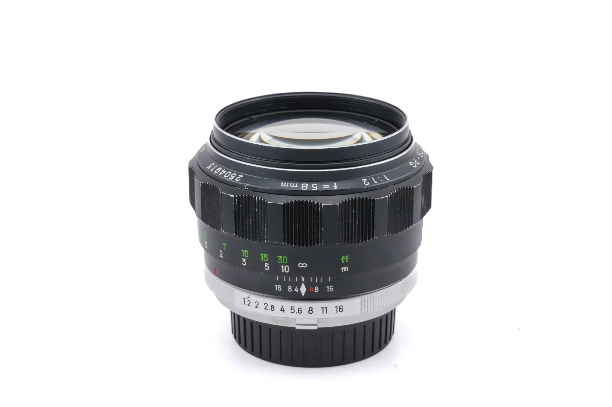 Minolta 58mm f1.2 MC Rokkor-PG