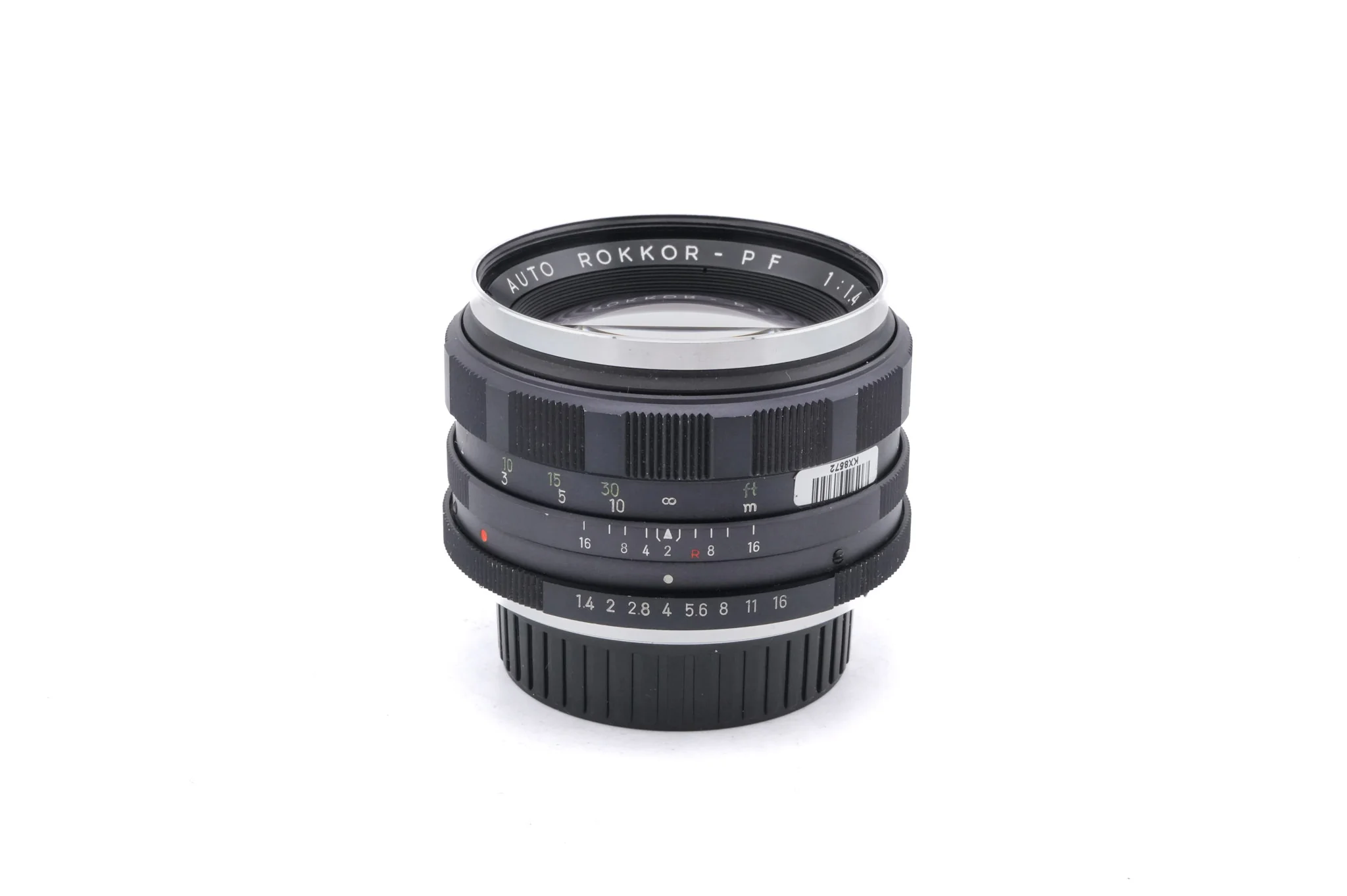 Minolta 58mm f1.4 Auto Rokkor-PF
