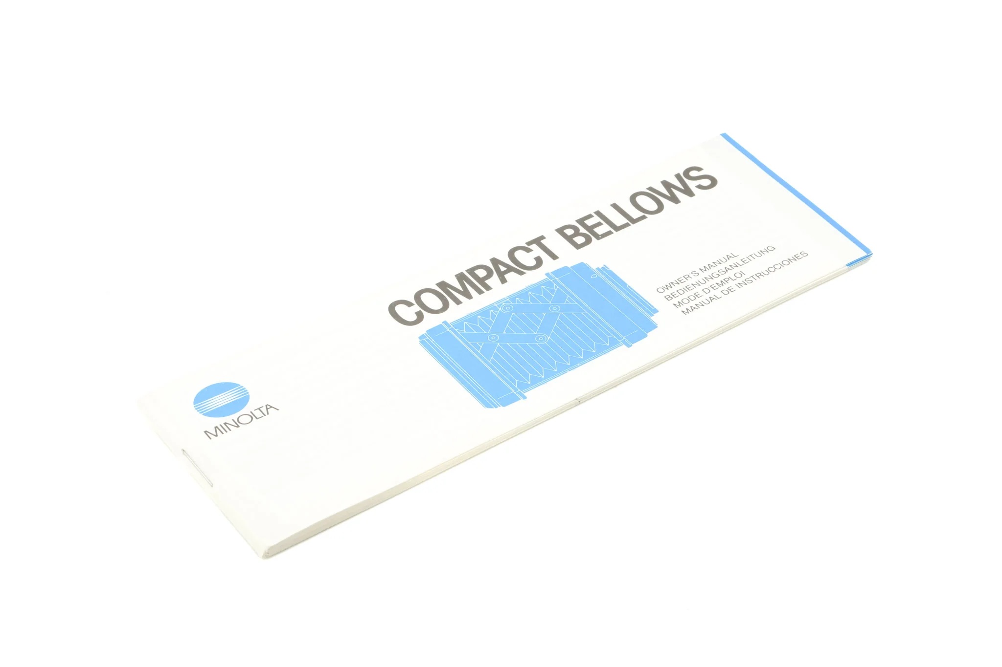 Minolta Compact Bellows Instructions - Accessory