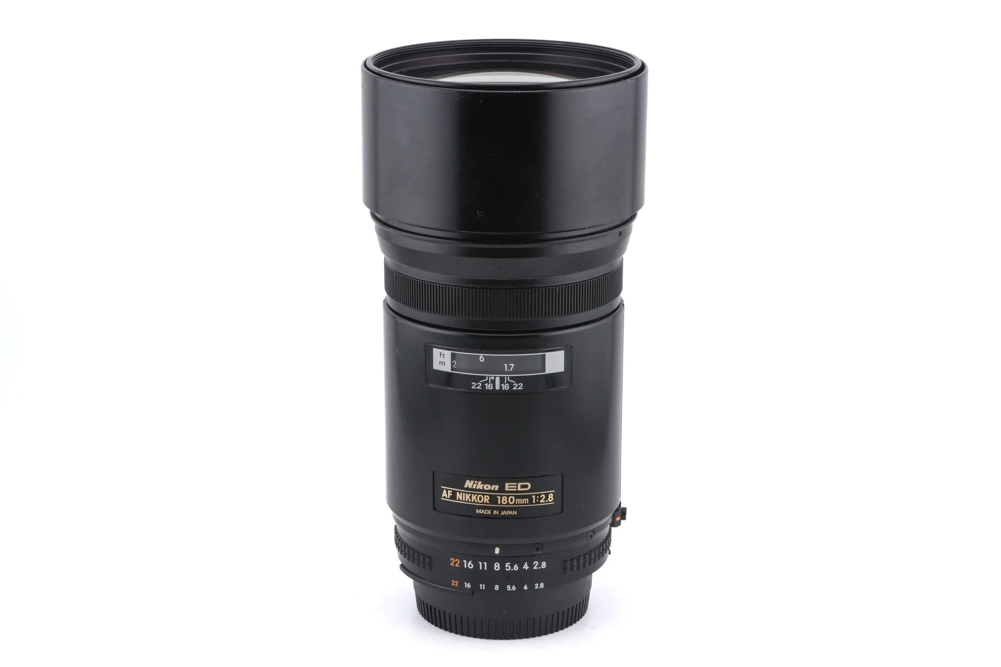 Nikon 180mm f2.8 AF Nikkor ED (Mk I) - Lens