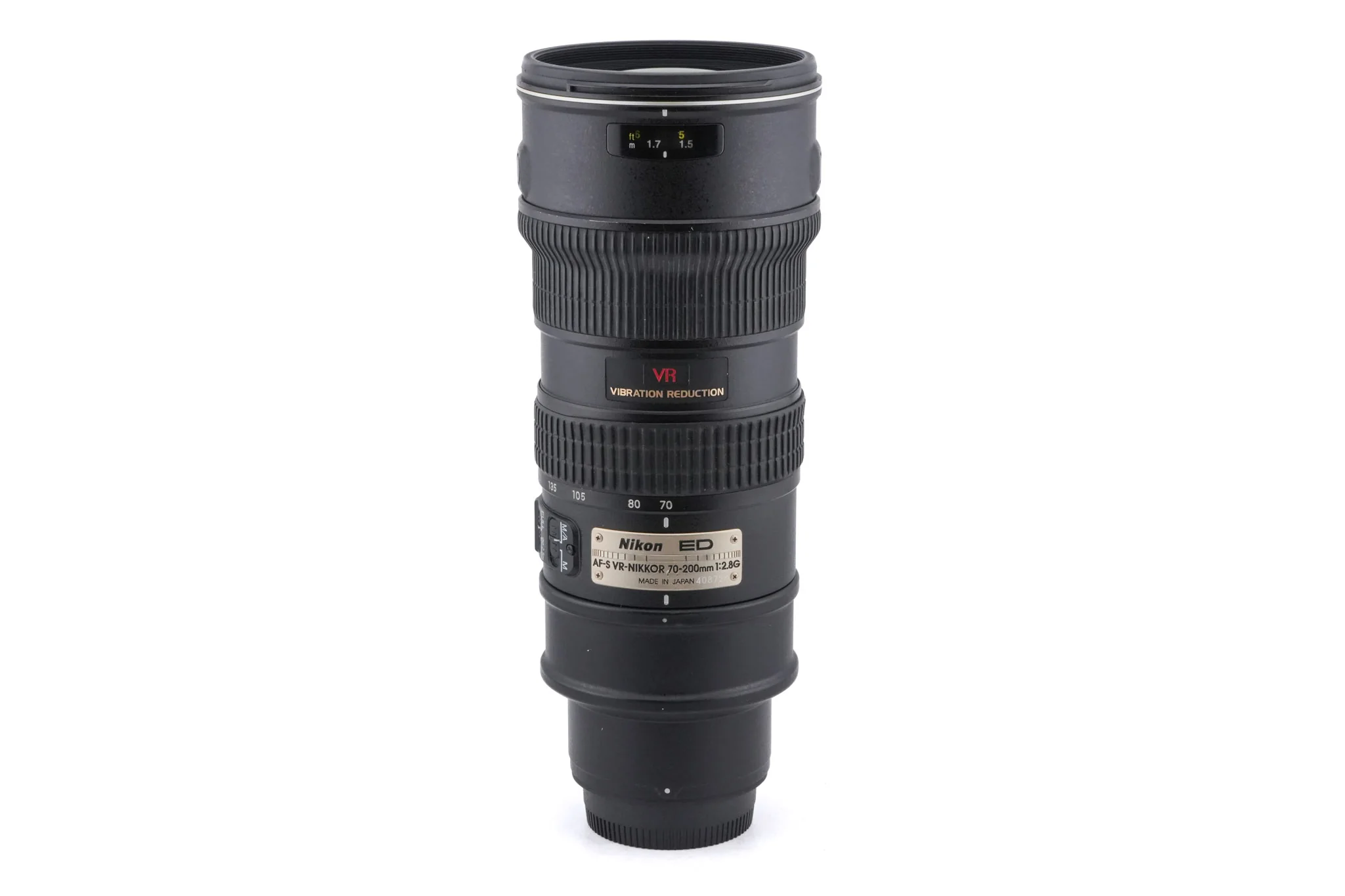 Nikon 70-200mm f2.8 AF-S VR-Nikkor G ED