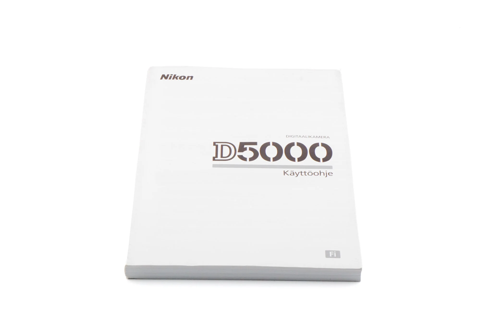Nikon D5000 Instructions - Accessory