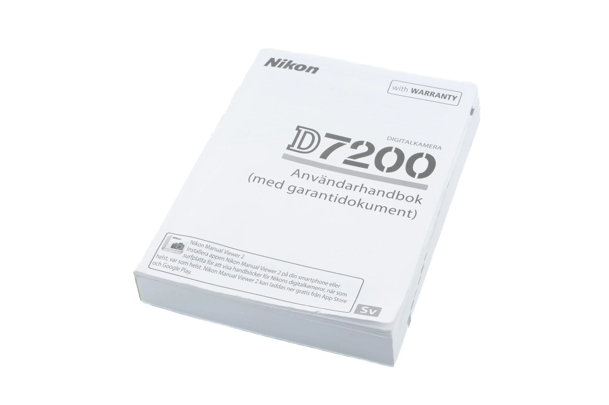 Nikon D7200 Instructions