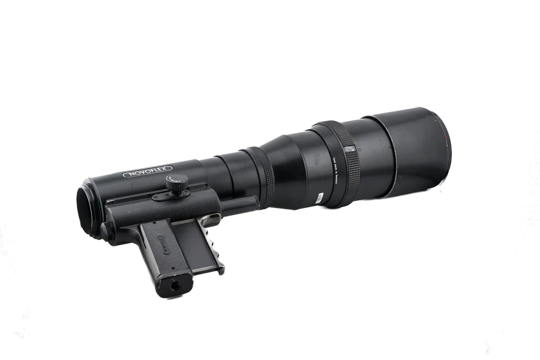 Novoflex 400mm f5.6 T-Noflexar + Follow Focus Pistol Grip (PIGRIFF) - Image 2