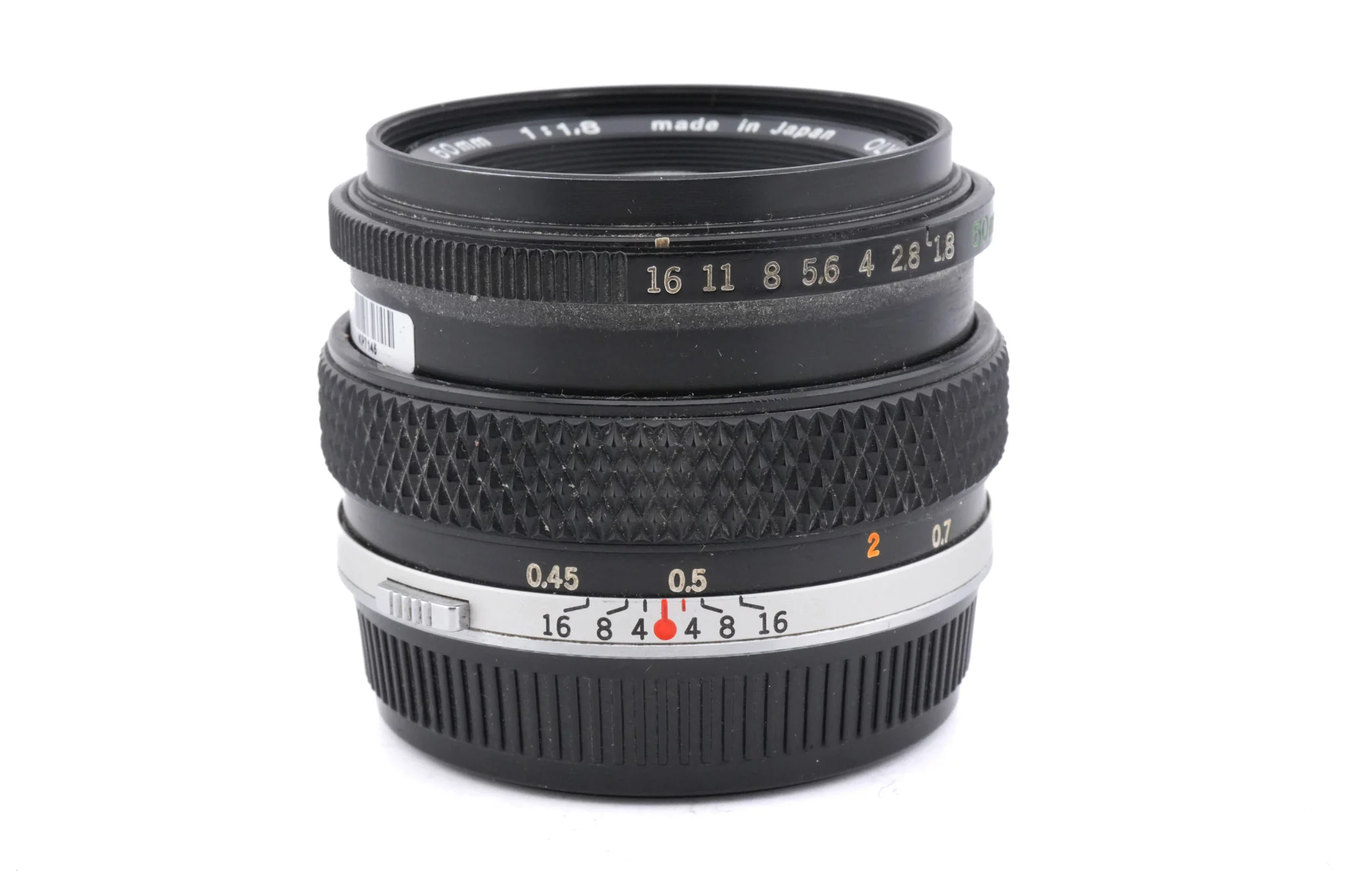 Olympus 50mm f1.8 Zuiko Auto-S