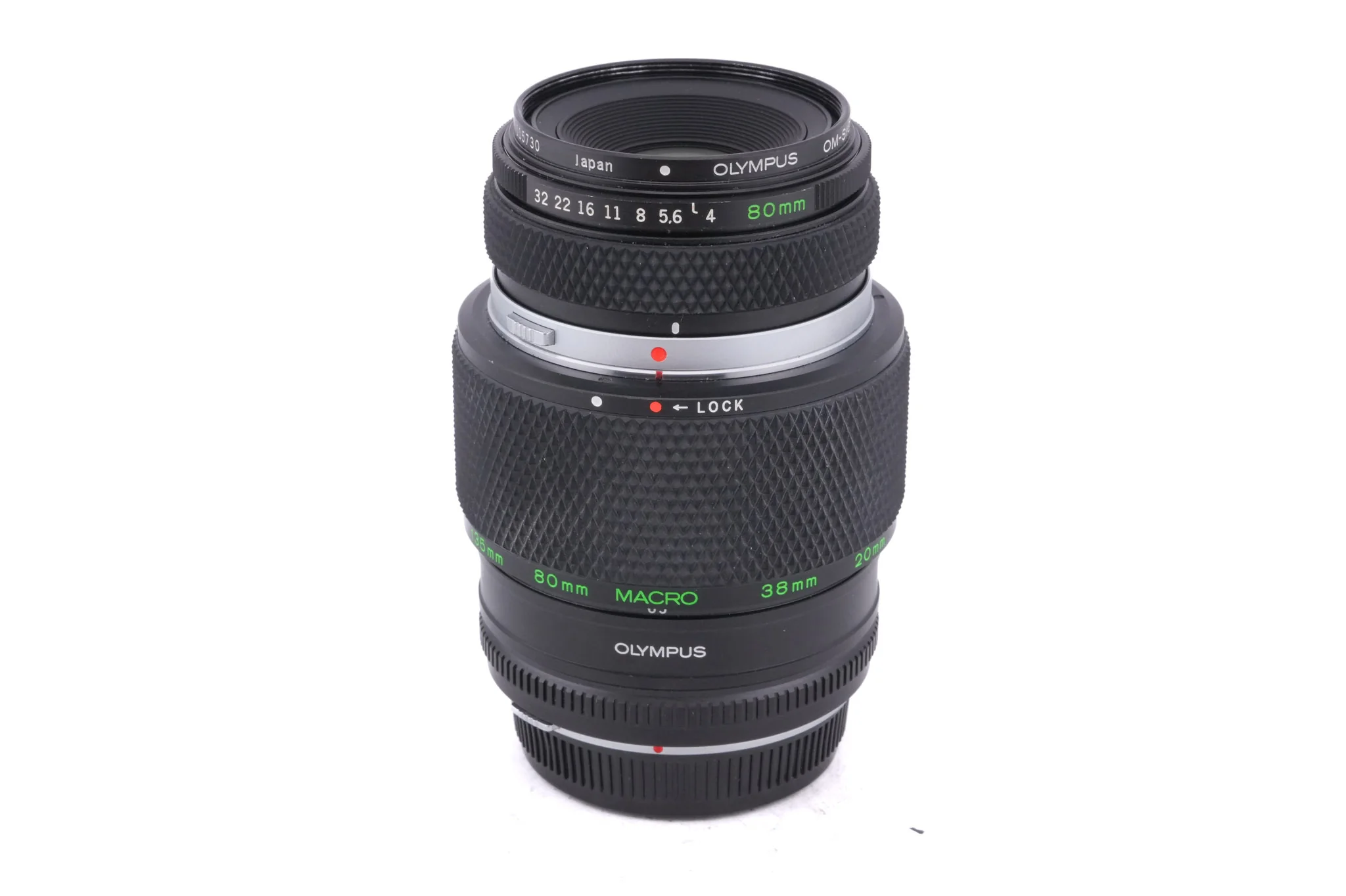 Olympus 80mm f4 Zuiko Auto-1:1 Macro + OM Telescopic Auto Tube 65-116