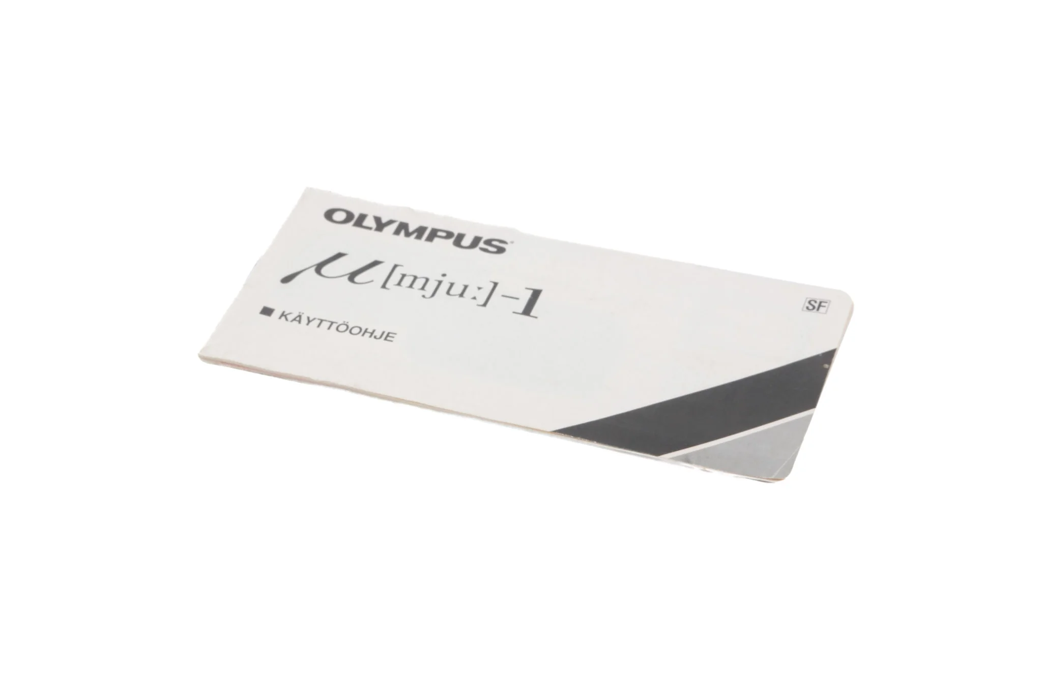 Olympus Mju-1 Instructions
