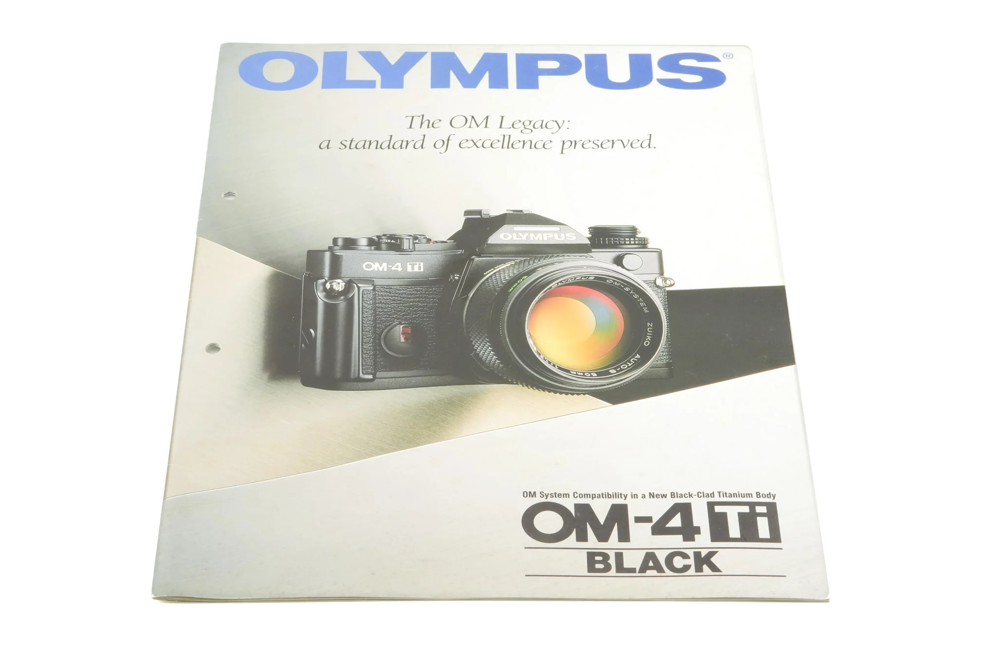 Olympus OM-4 Ti Black Brochure - Accessory