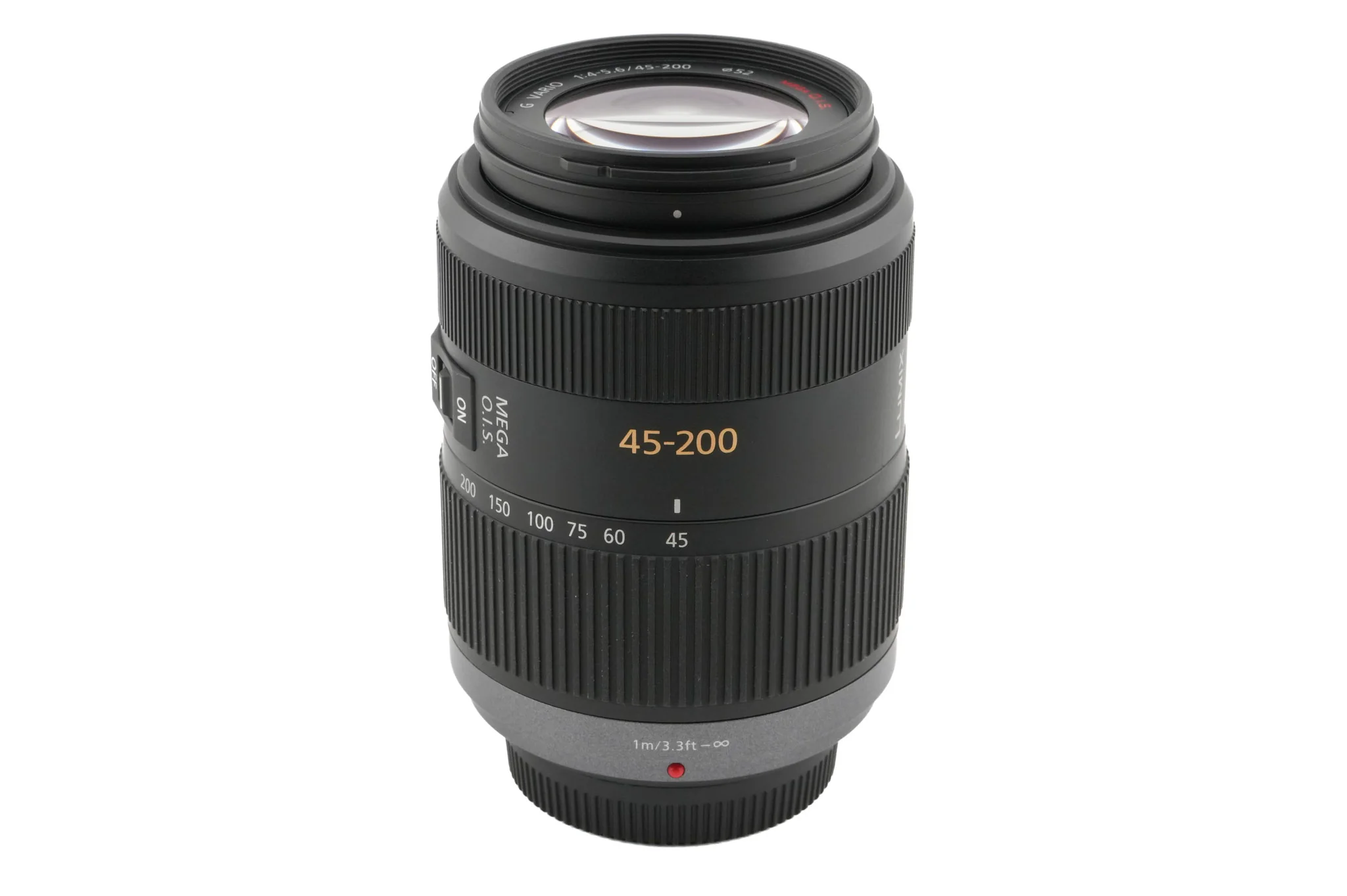 Panasonic 45-200mm f4-5.6 Lumix G Vario Mega O.I.S. (H-FS045200)