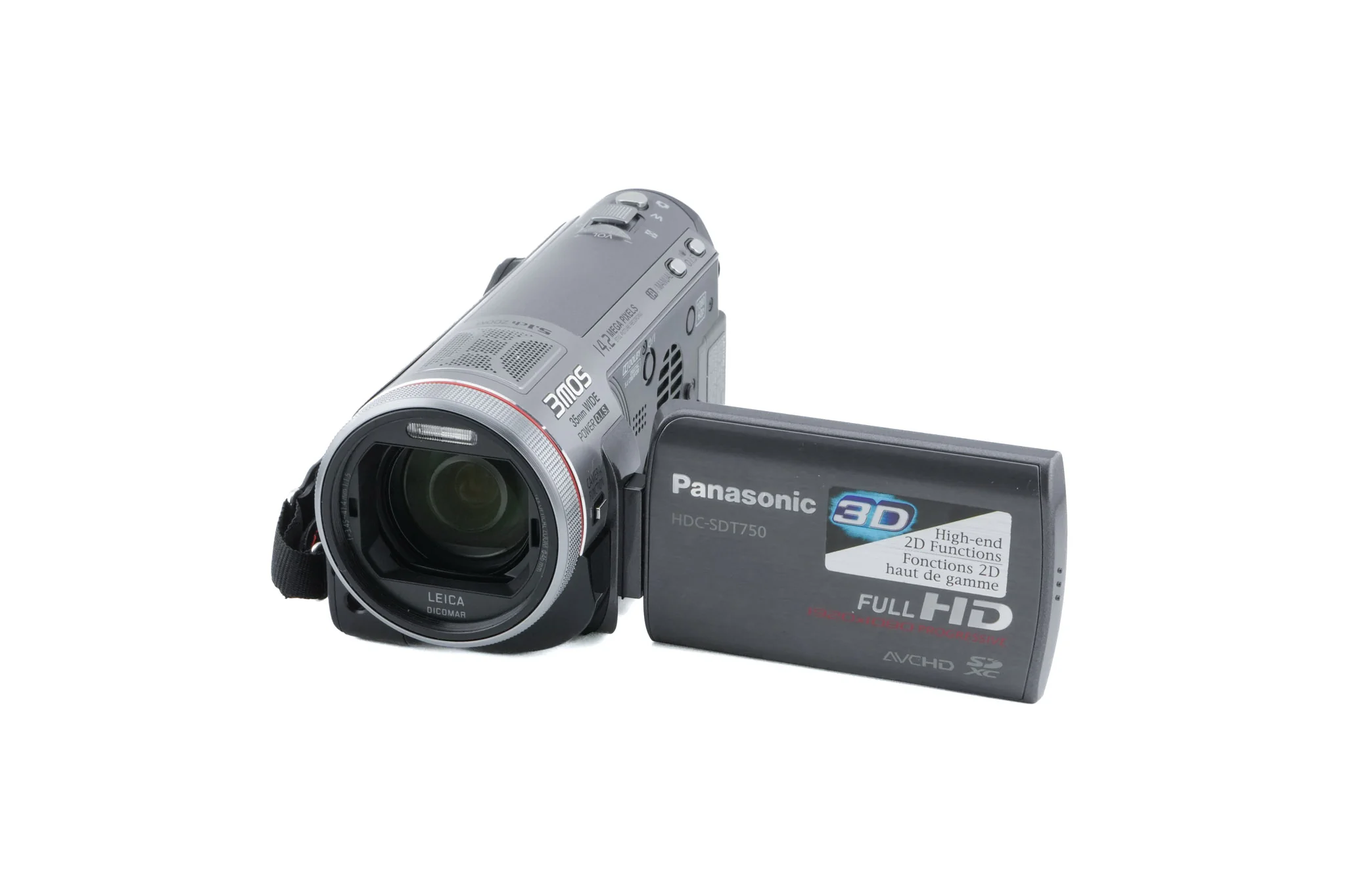 Panasonic HDC-SDT750 3D Camcorder - Camera